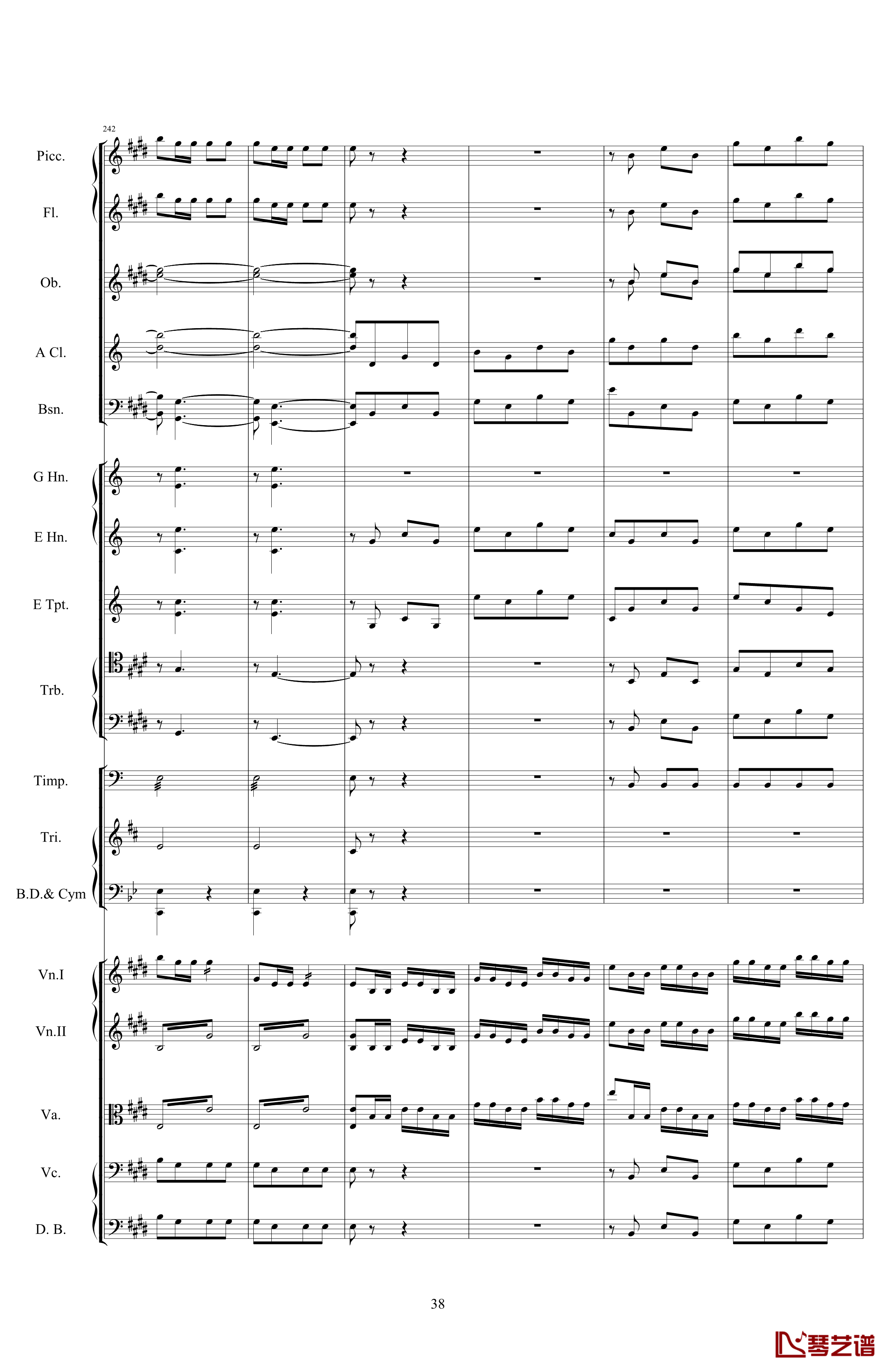 威廉退尔序曲钢琴谱-原版扒谱-罗西尼38