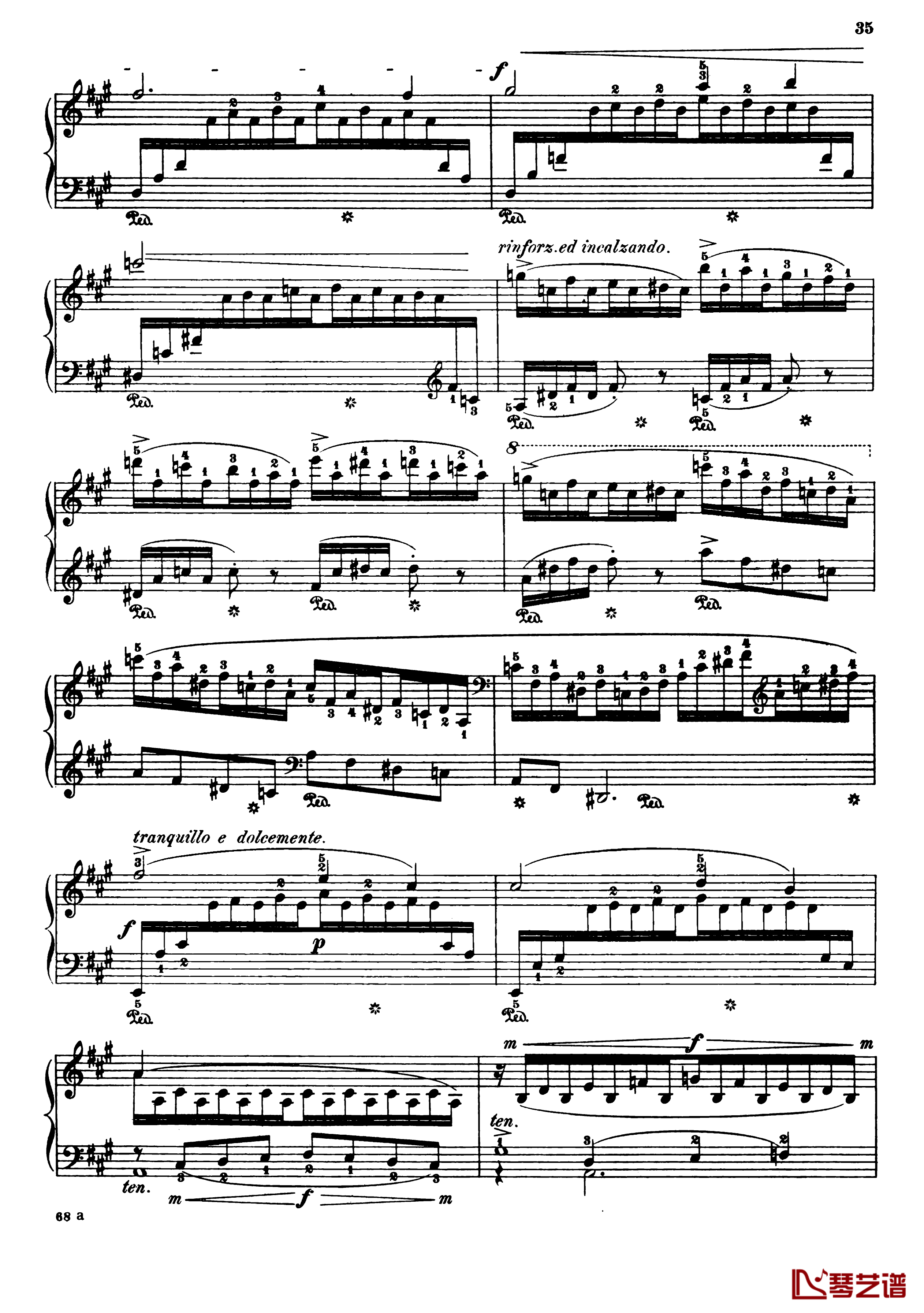 纺纱工练习曲钢琴谱-Op.157  No.2-克拉夫特4