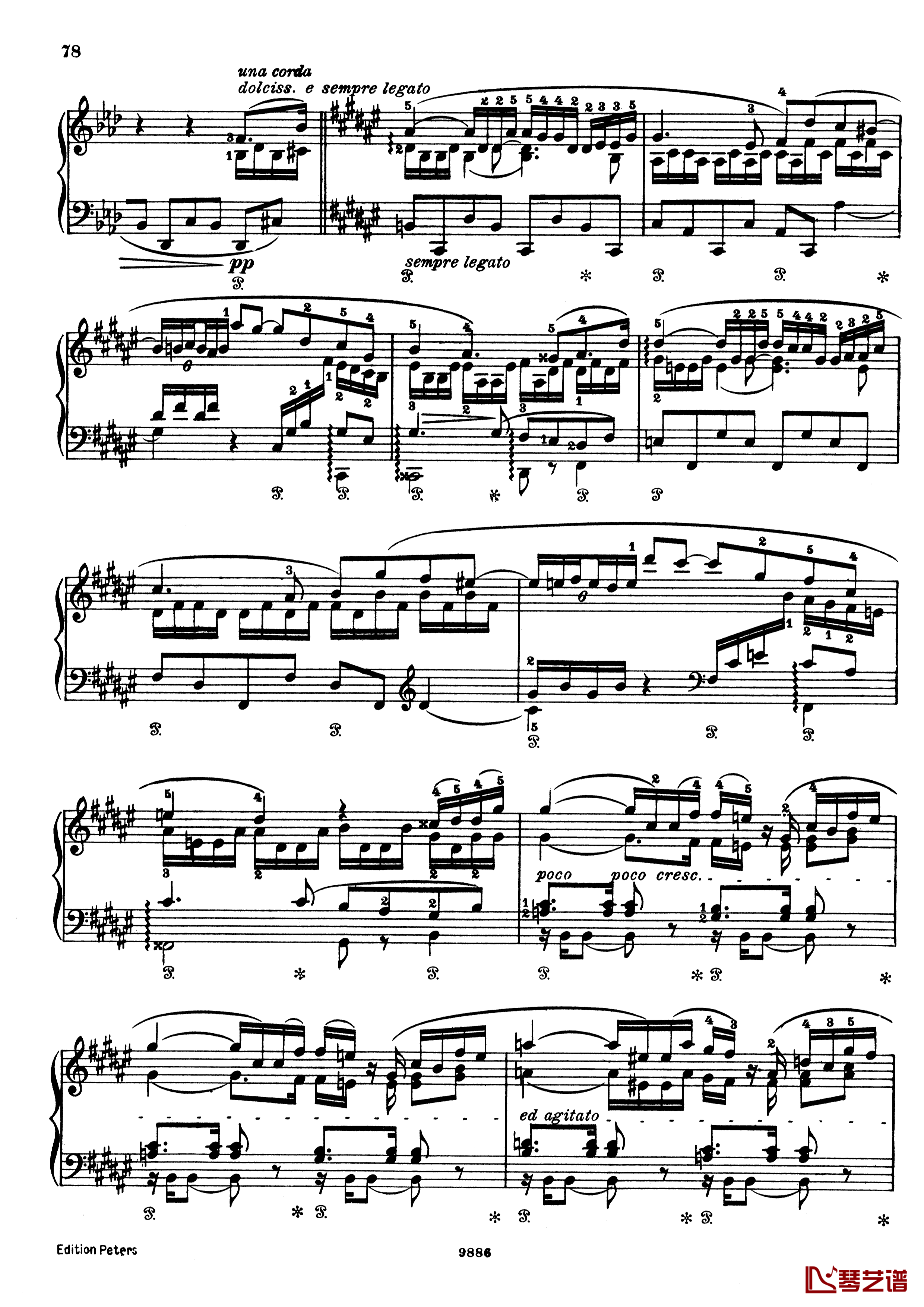 浮士德交响曲 S.108 第二乐章钢琴谱-李斯特11