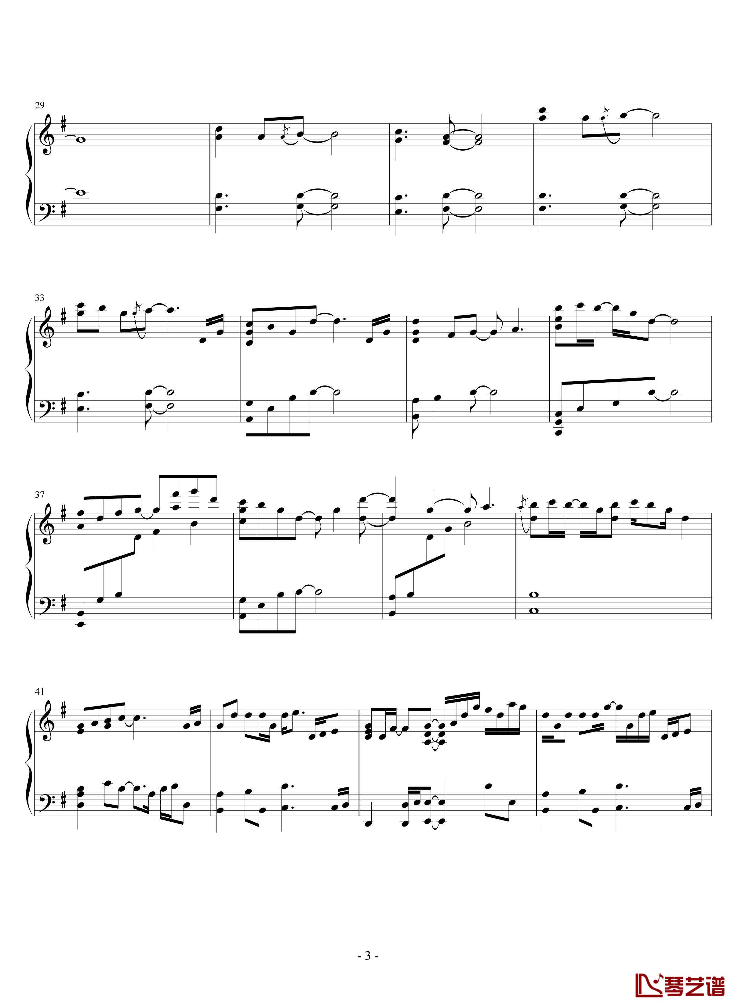 Joy钢琴谱-Yiruma3