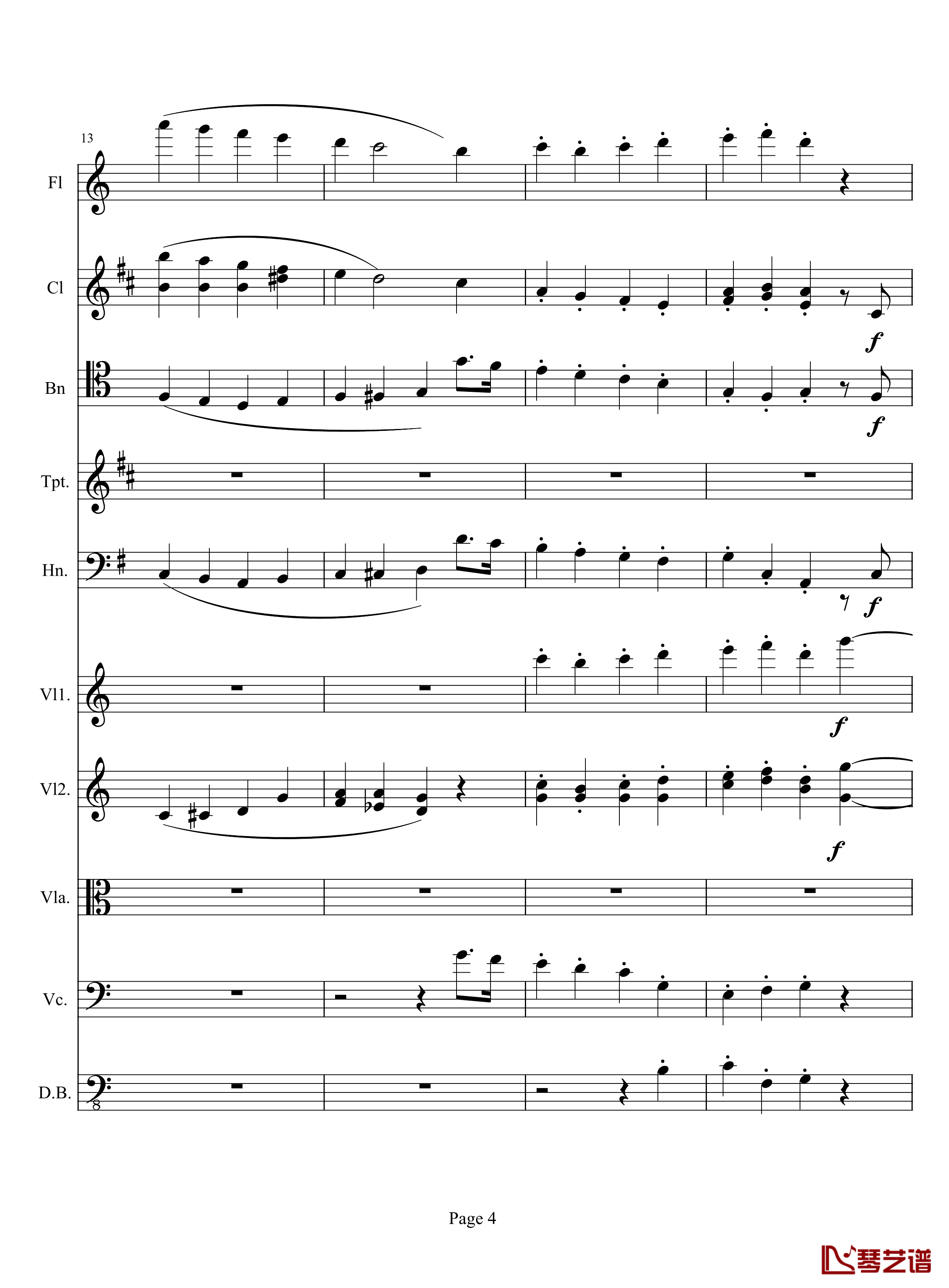 奏鸣曲之交响钢琴谱-第10首-2-贝多芬-beethoven4