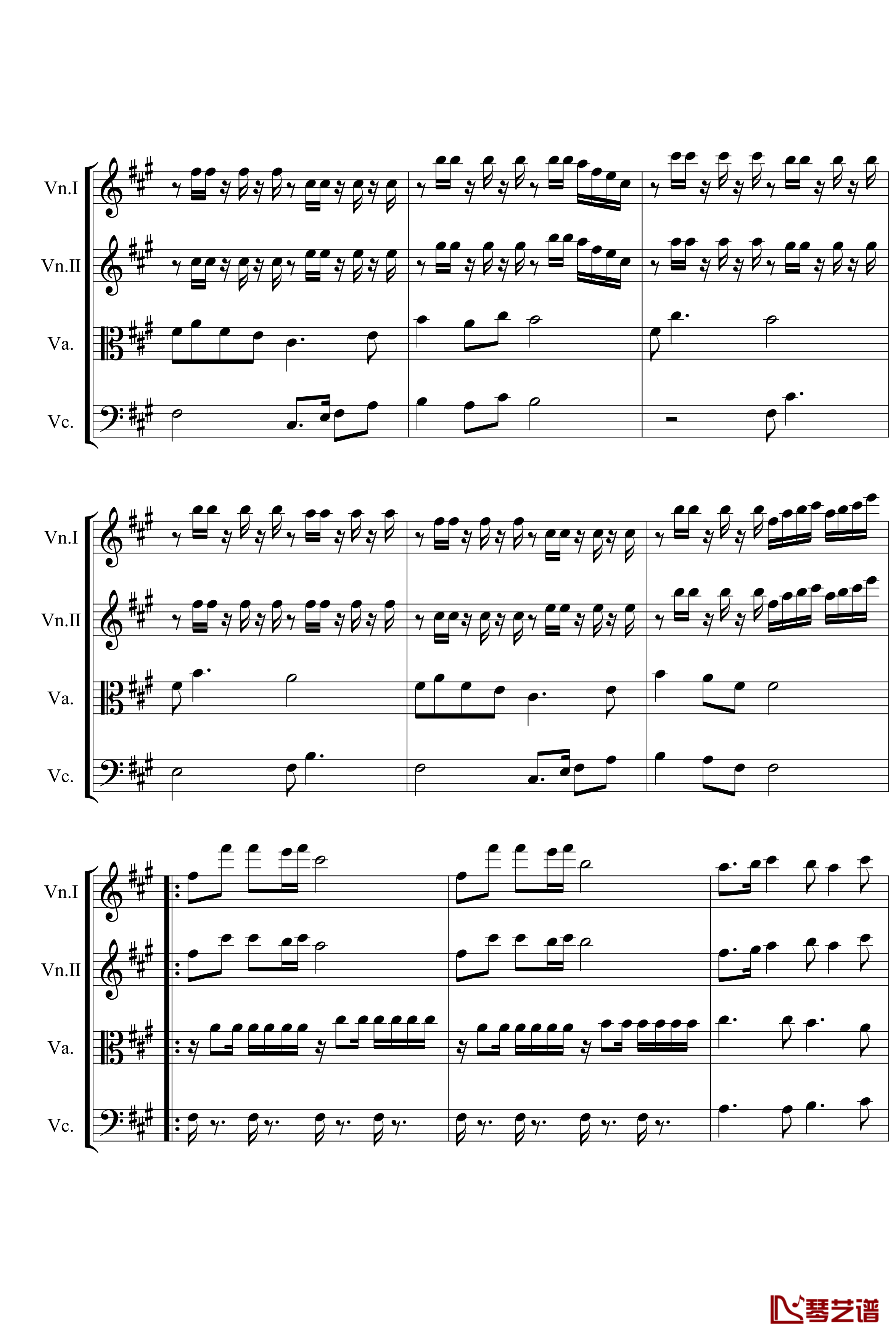 无题钢琴谱-zhouyun5252