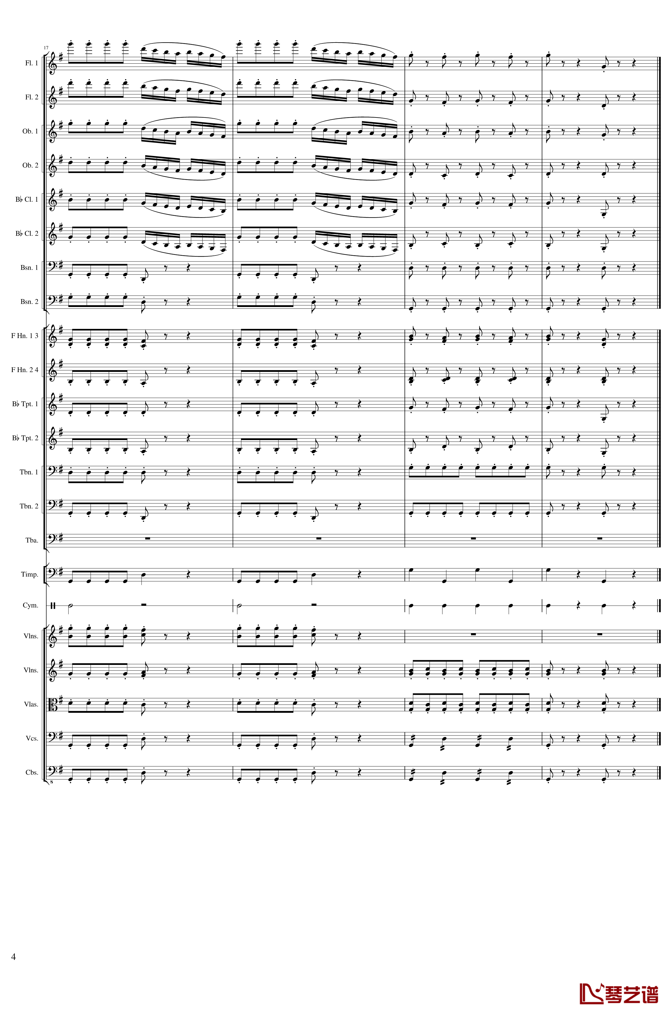 Capriccio Brilliant in E Minor, Op.94钢琴谱- IV.Alternative Conclusion-一个球4