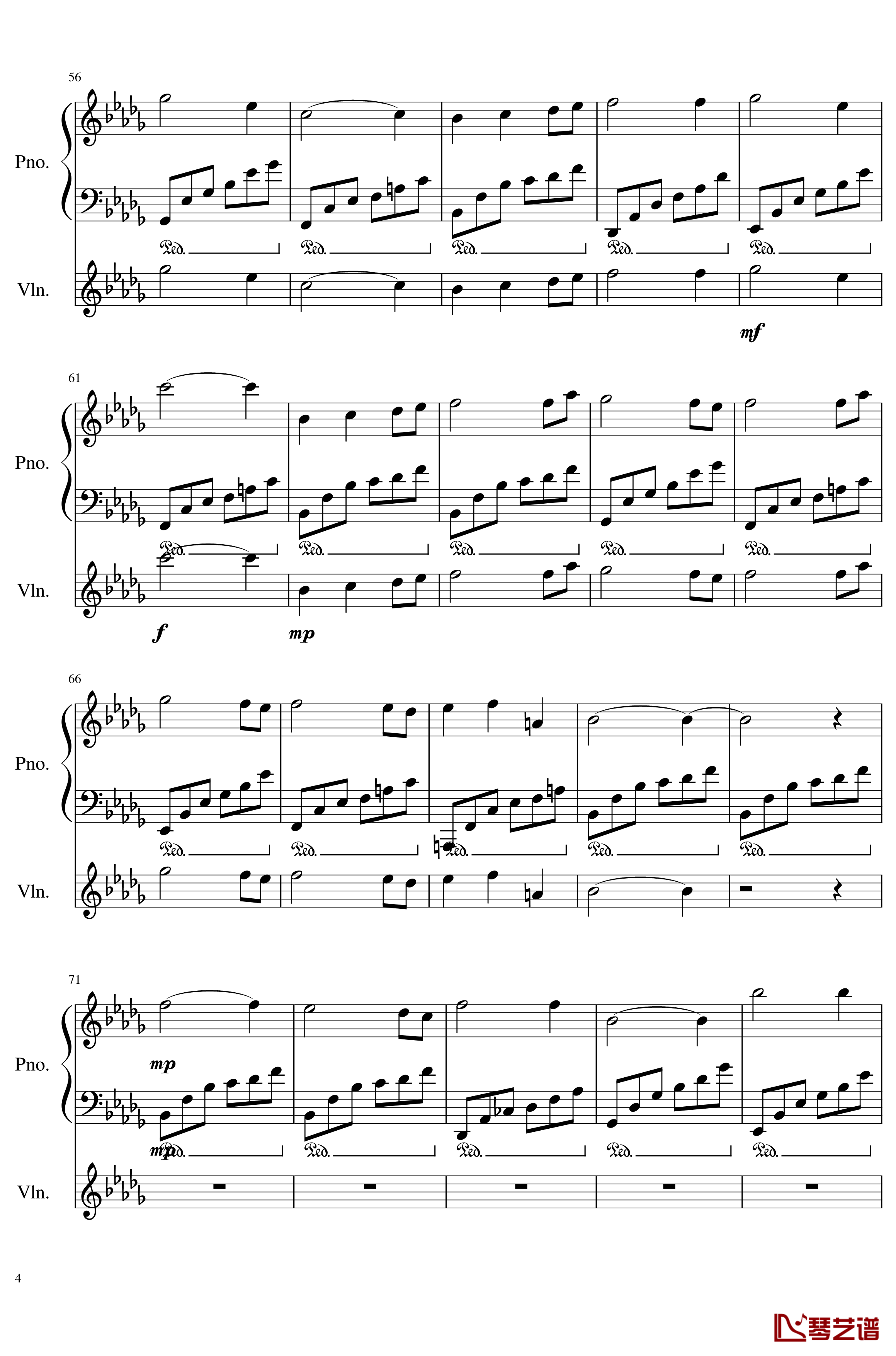 Op.2-2钢琴谱-黎明-SunnyAK474
