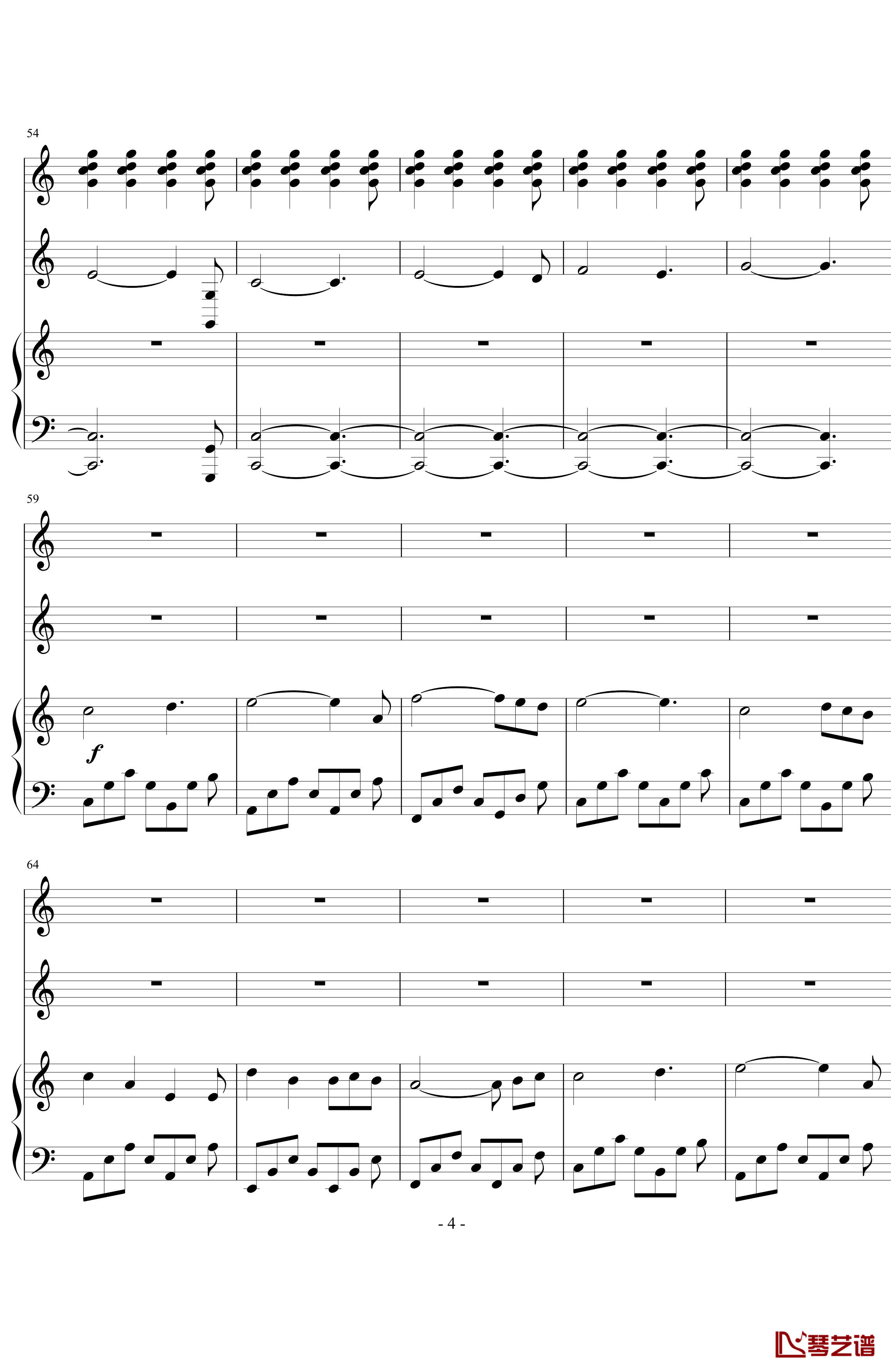 Santorini钢琴谱-雅尼4