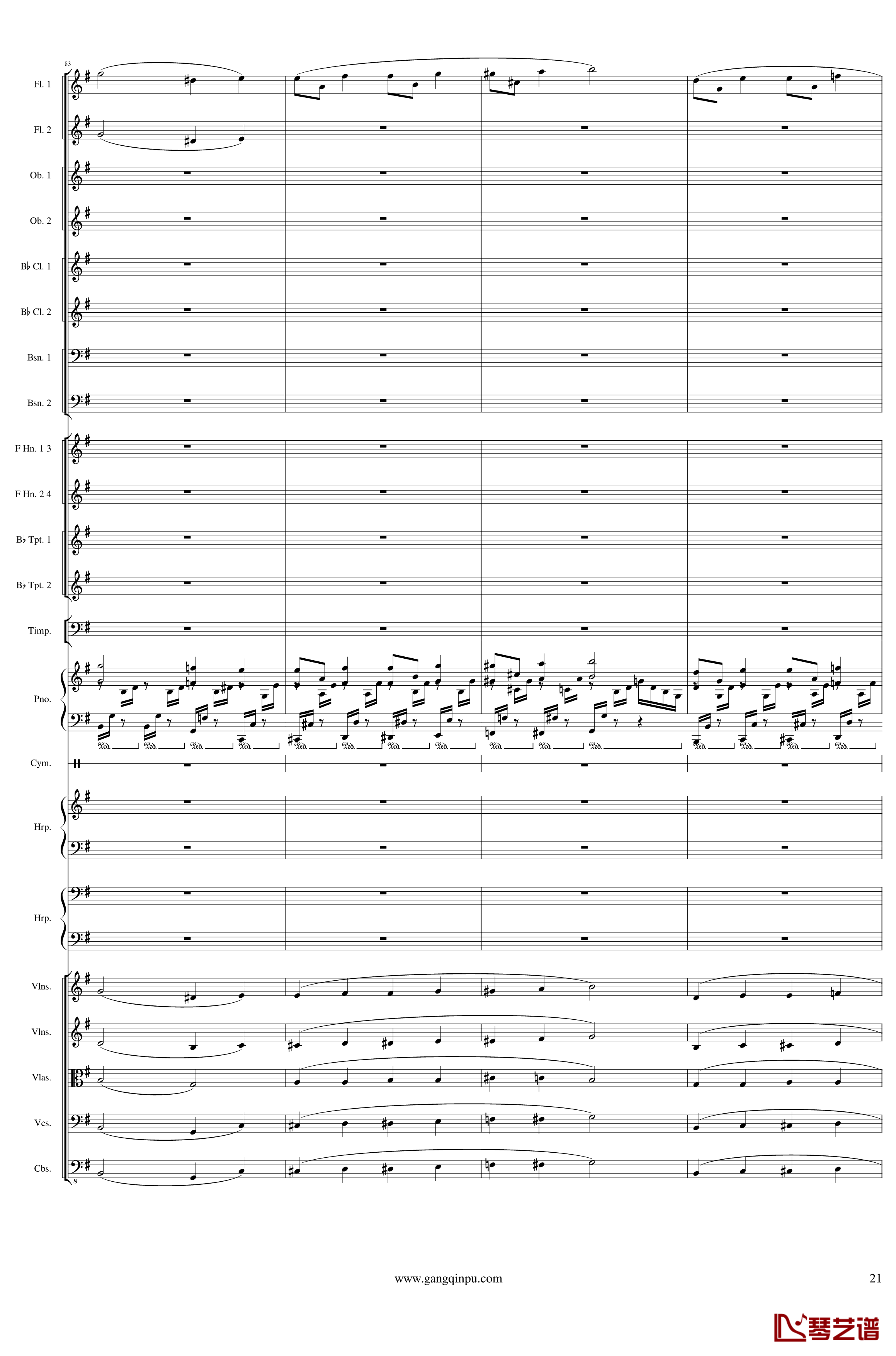 Symphonic Poem No.3, Op.91 Part 2钢琴谱-一个球21