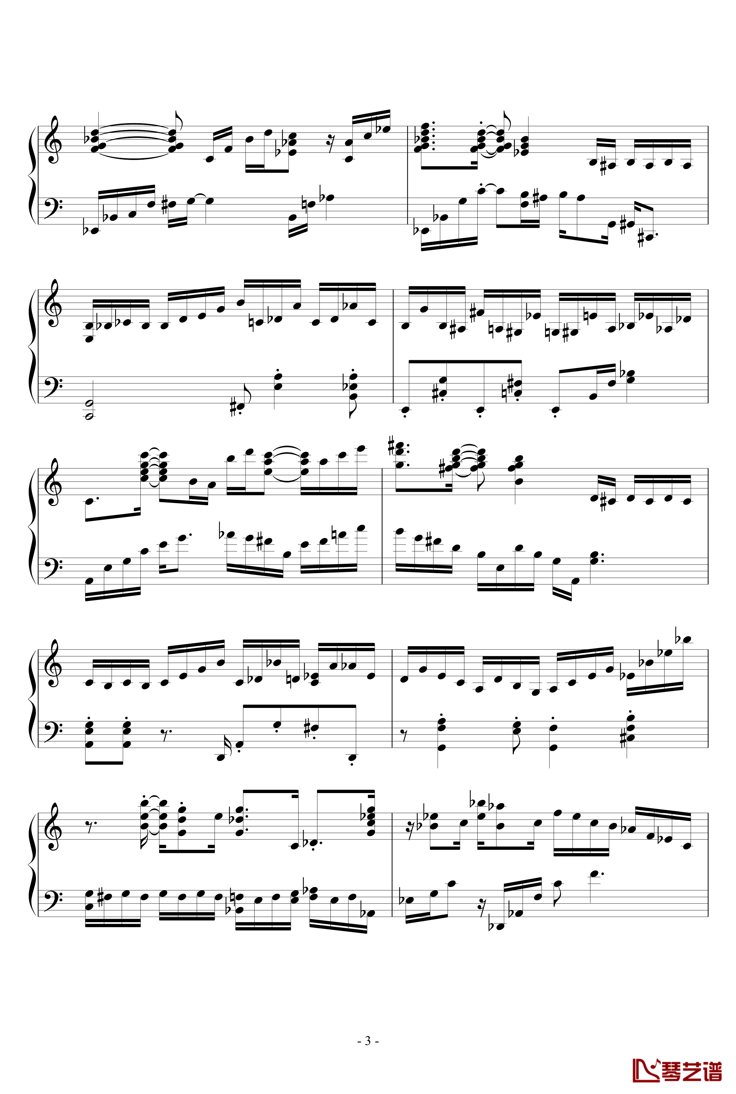 Concert Etude Op.40 No.1 Prelude钢琴谱-尼古拉·凯帕斯汀-Nikolai Kapustin3