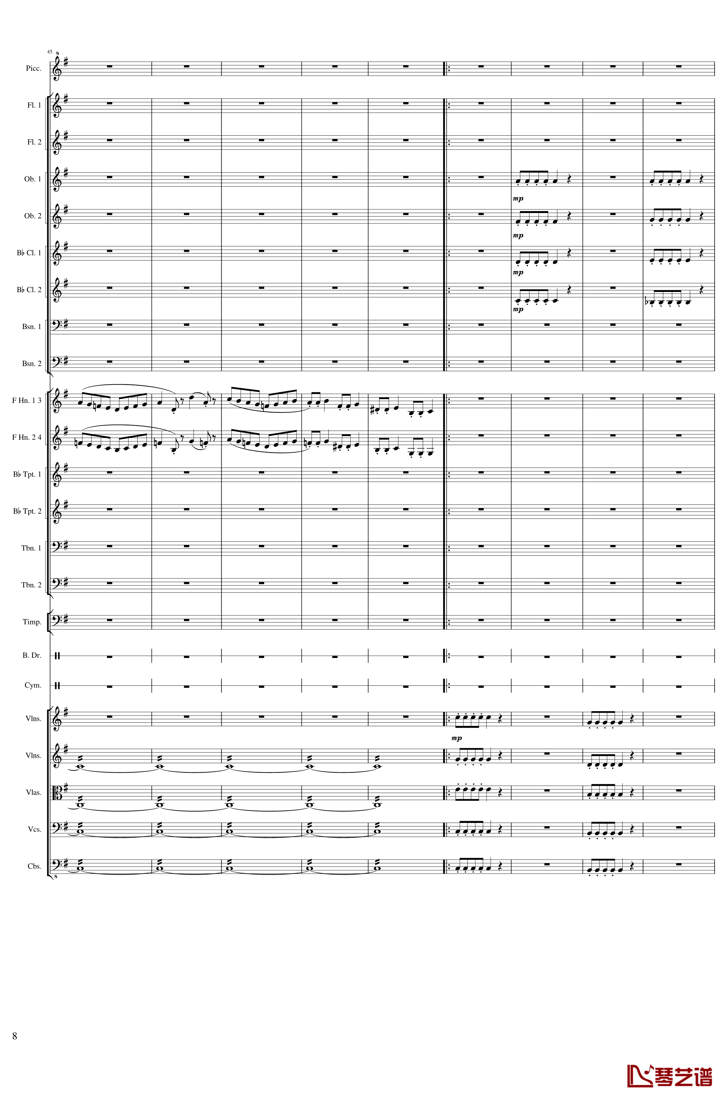 Carnival钢琴谱-Op.posth-一个球8