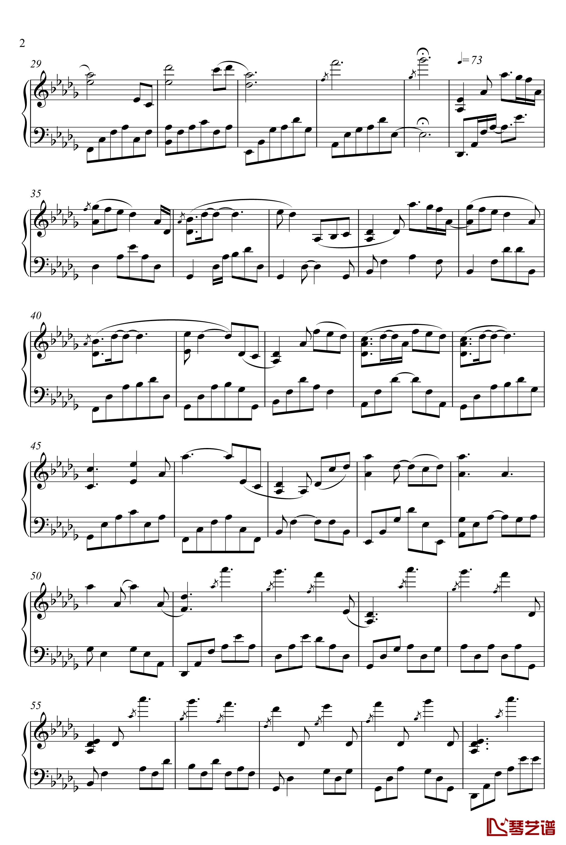 love钢琴谱-Yiruma2