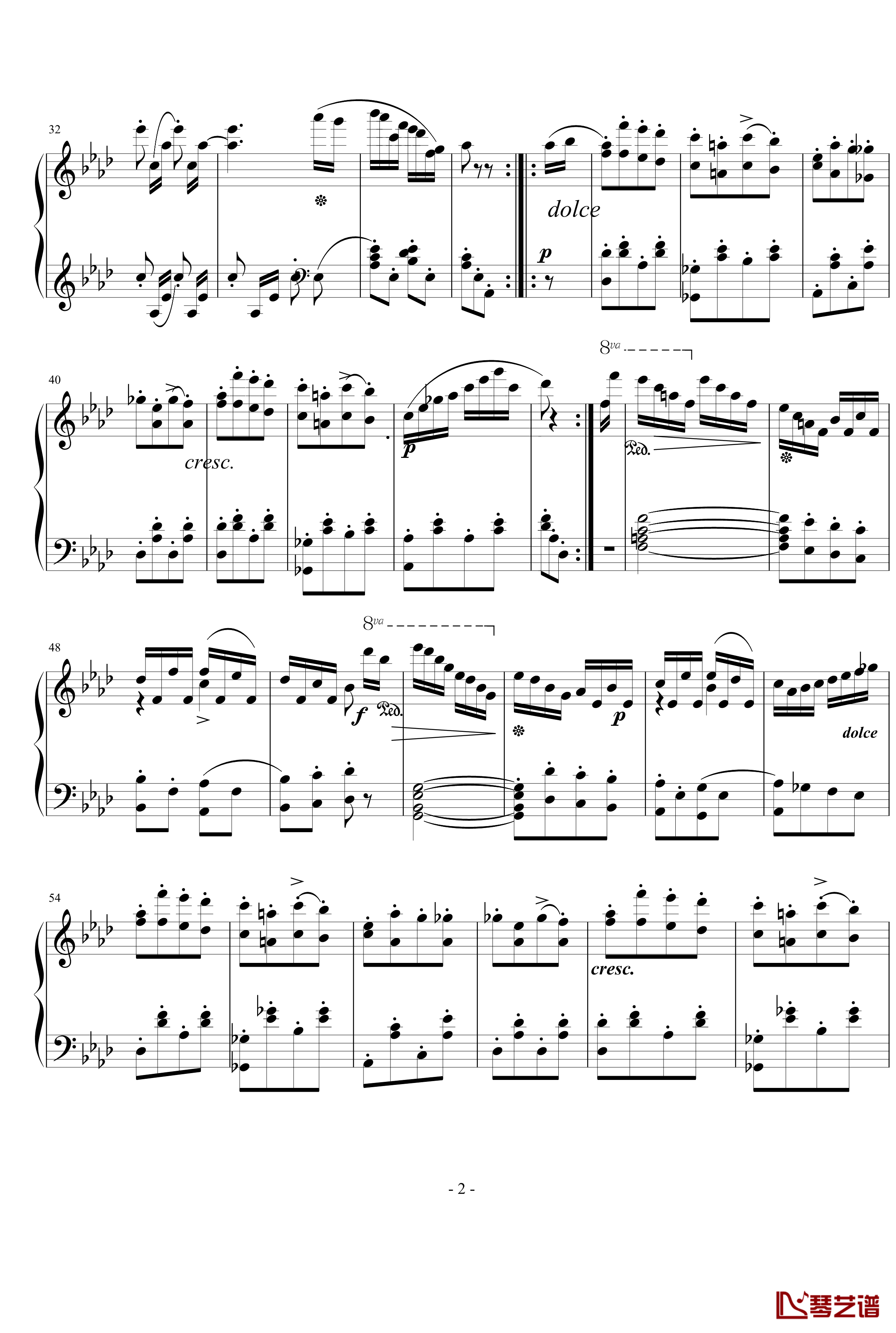 Galop Brillant Czerny 787钢琴谱-车尔尼-Czerny2