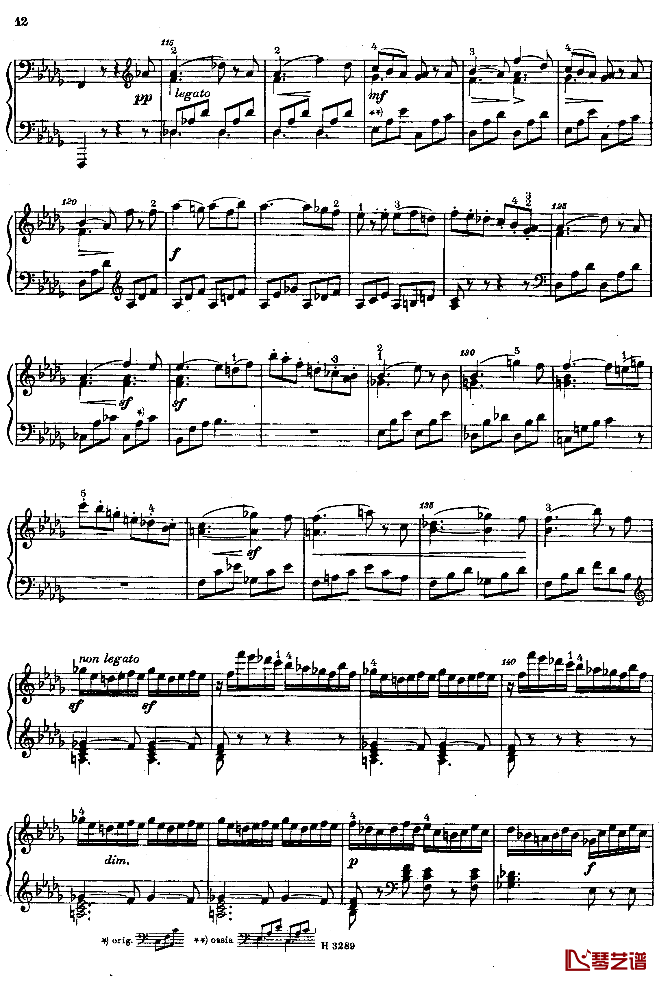 降B大调第八钢琴奏鸣曲Op.23钢琴谱-杜舍克12