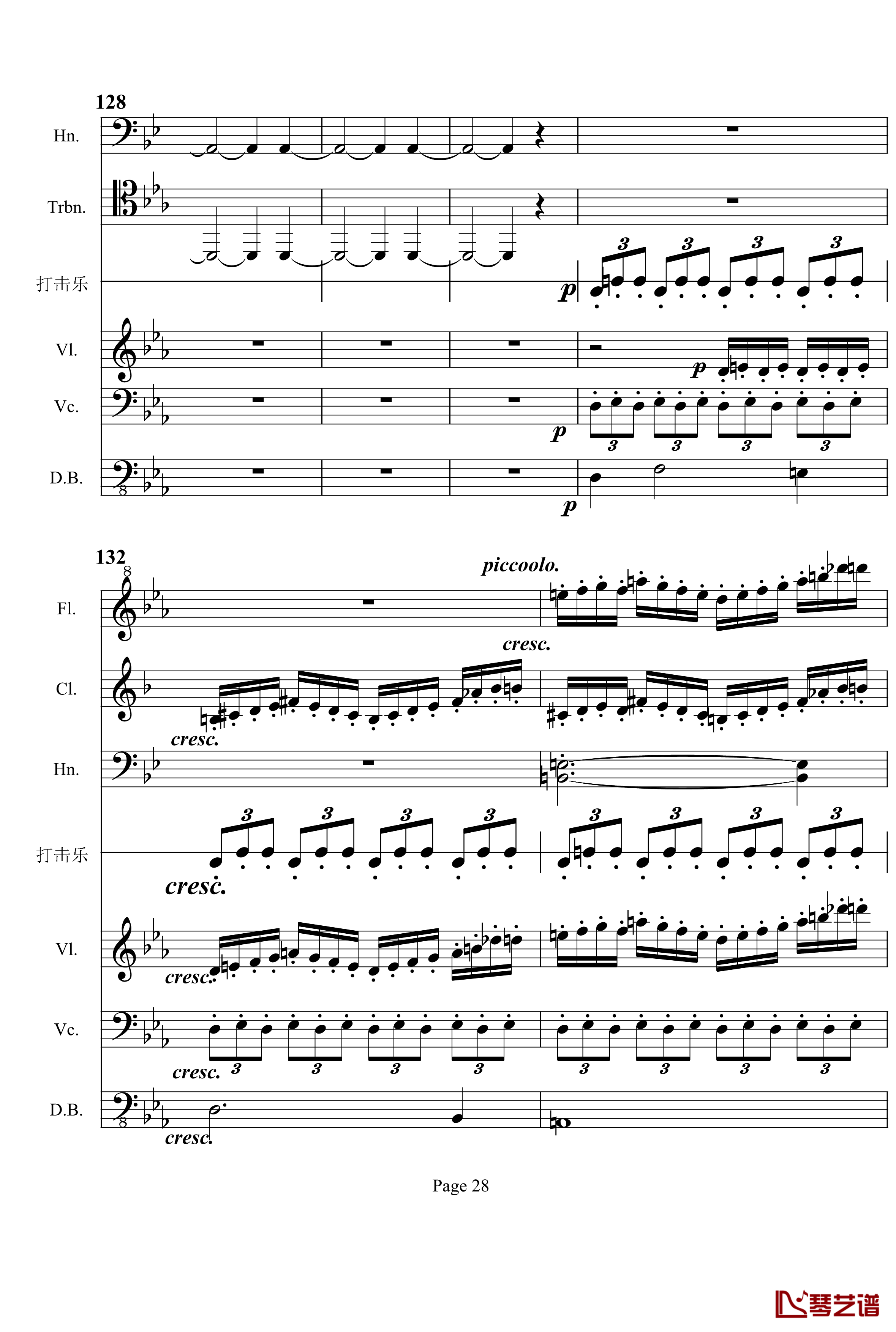 第三交响曲钢琴谱-梦幻的传说-项道荣28