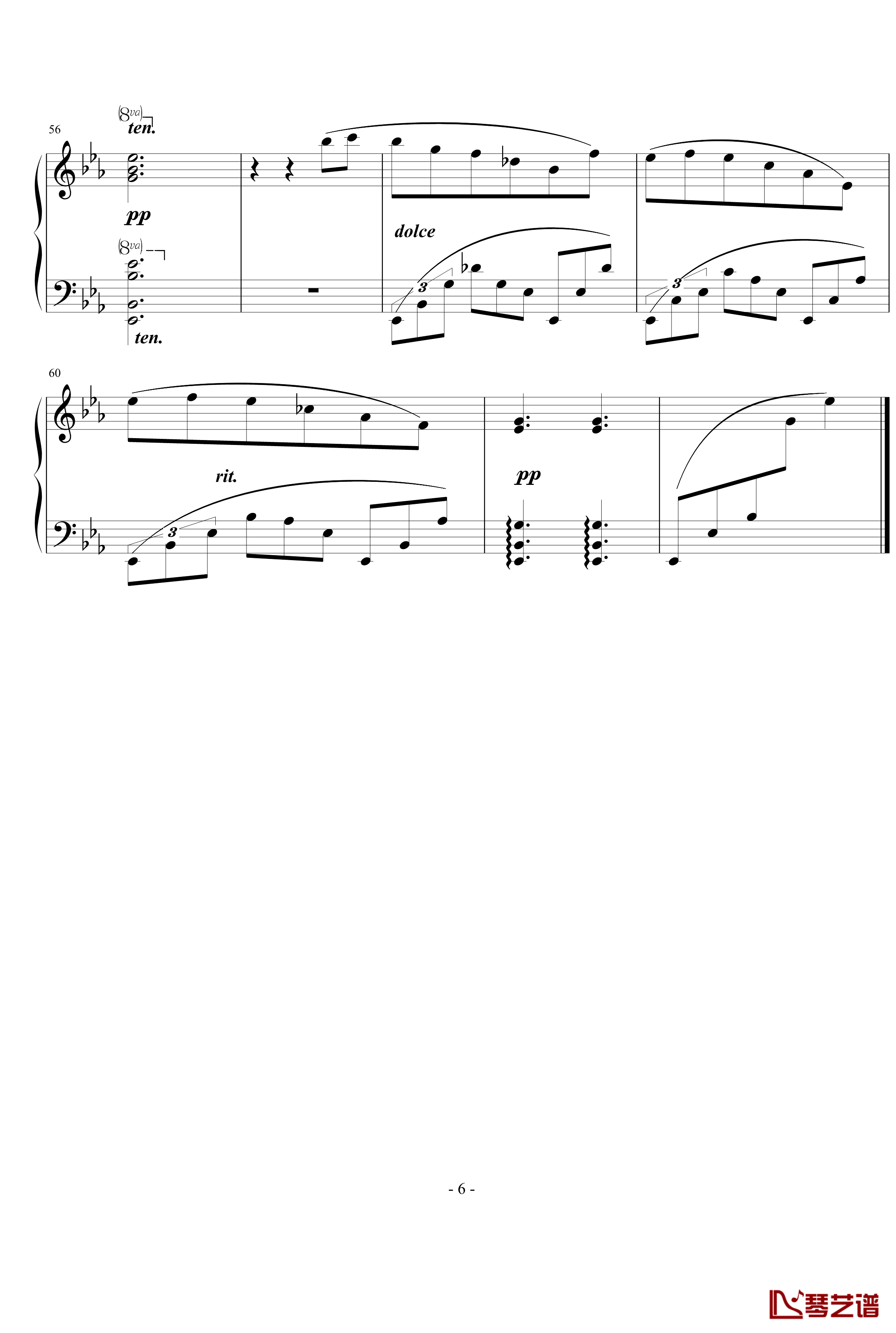 间奏曲8钢琴谱-作曲吧音乐节作品-nyride6