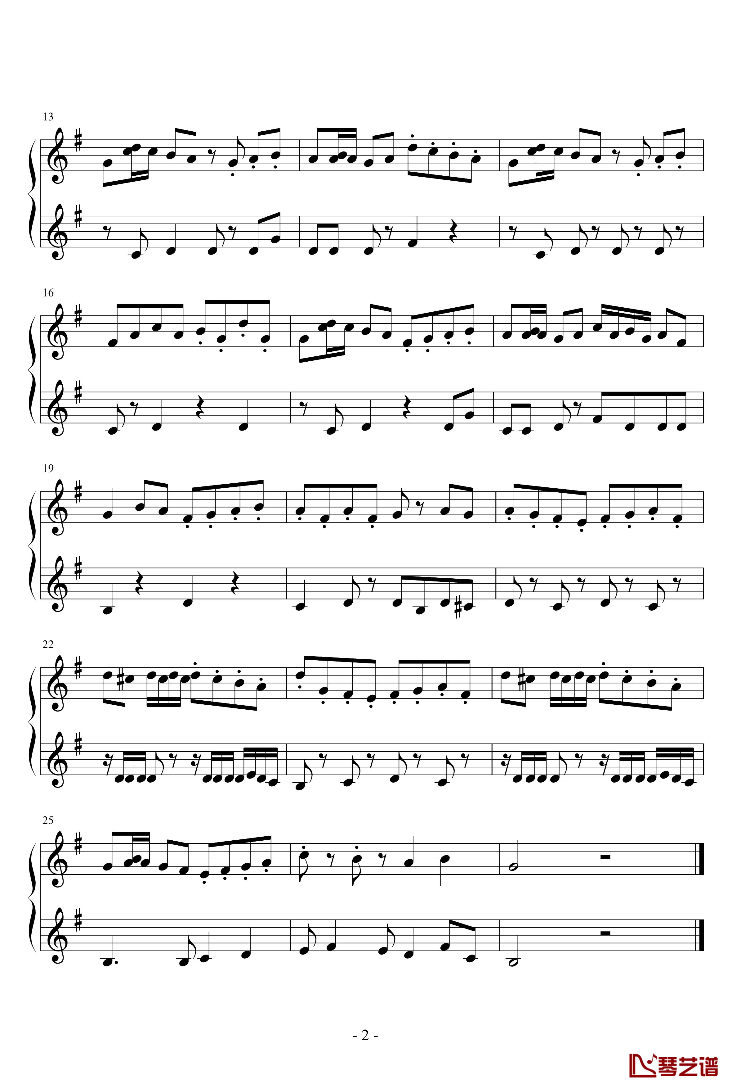 从零学作曲A1-2钢琴谱-梦乐师2
