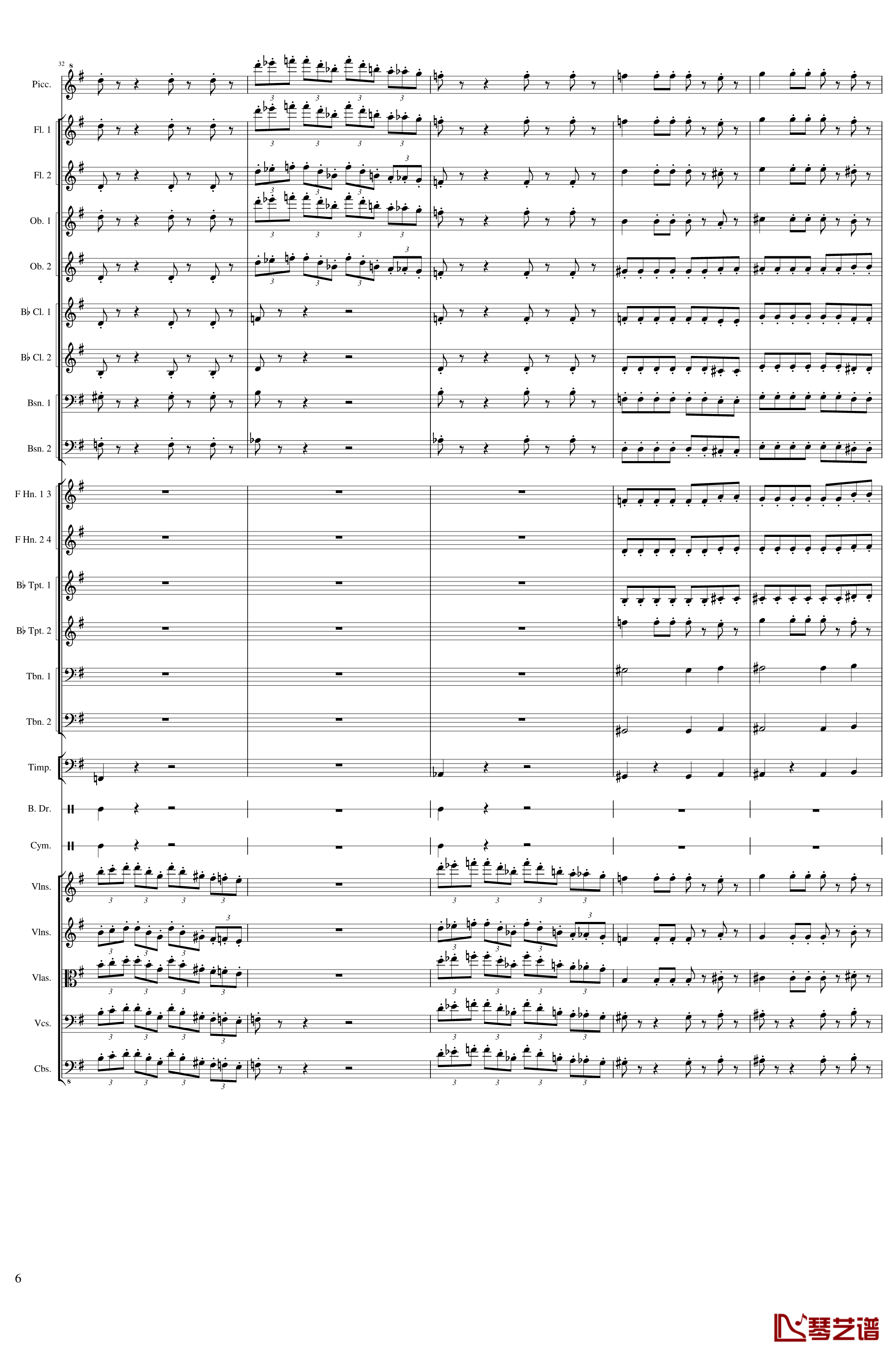Carnival钢琴谱-Op.posth-一个球6