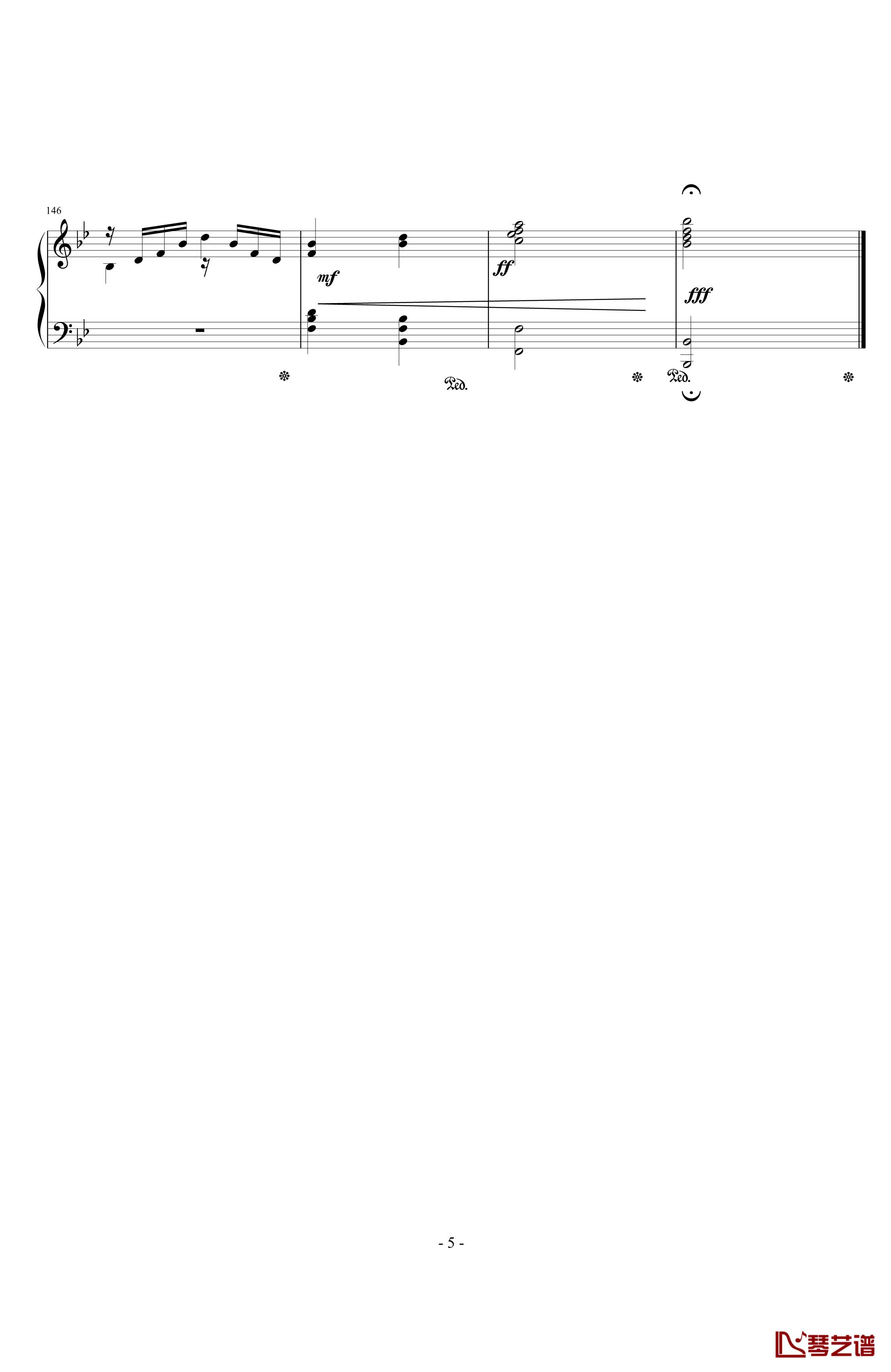 旋律练习曲op4 No 2钢琴谱-yangzhen0815