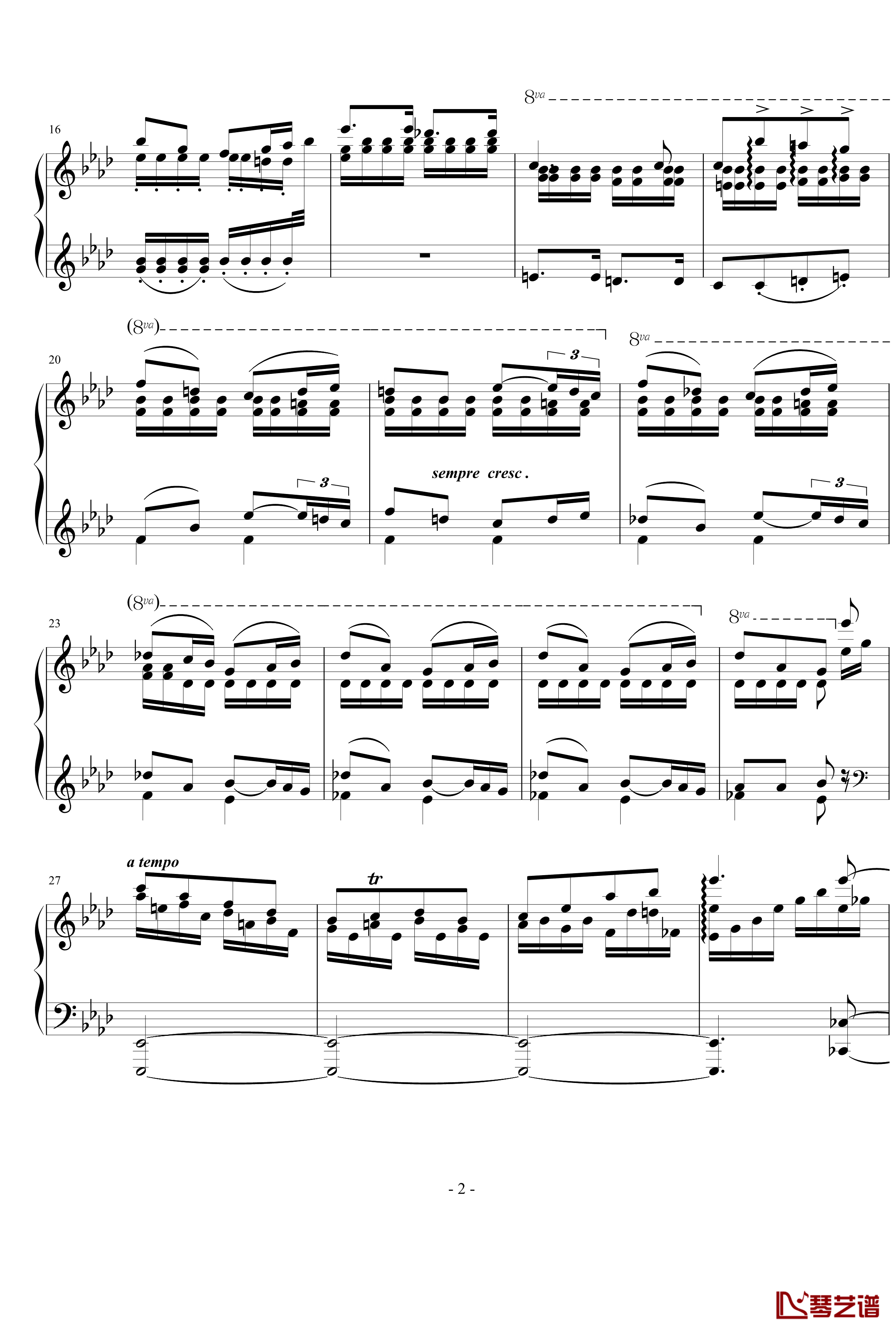 行板钢琴谱-勃拉姆斯-Brahms2