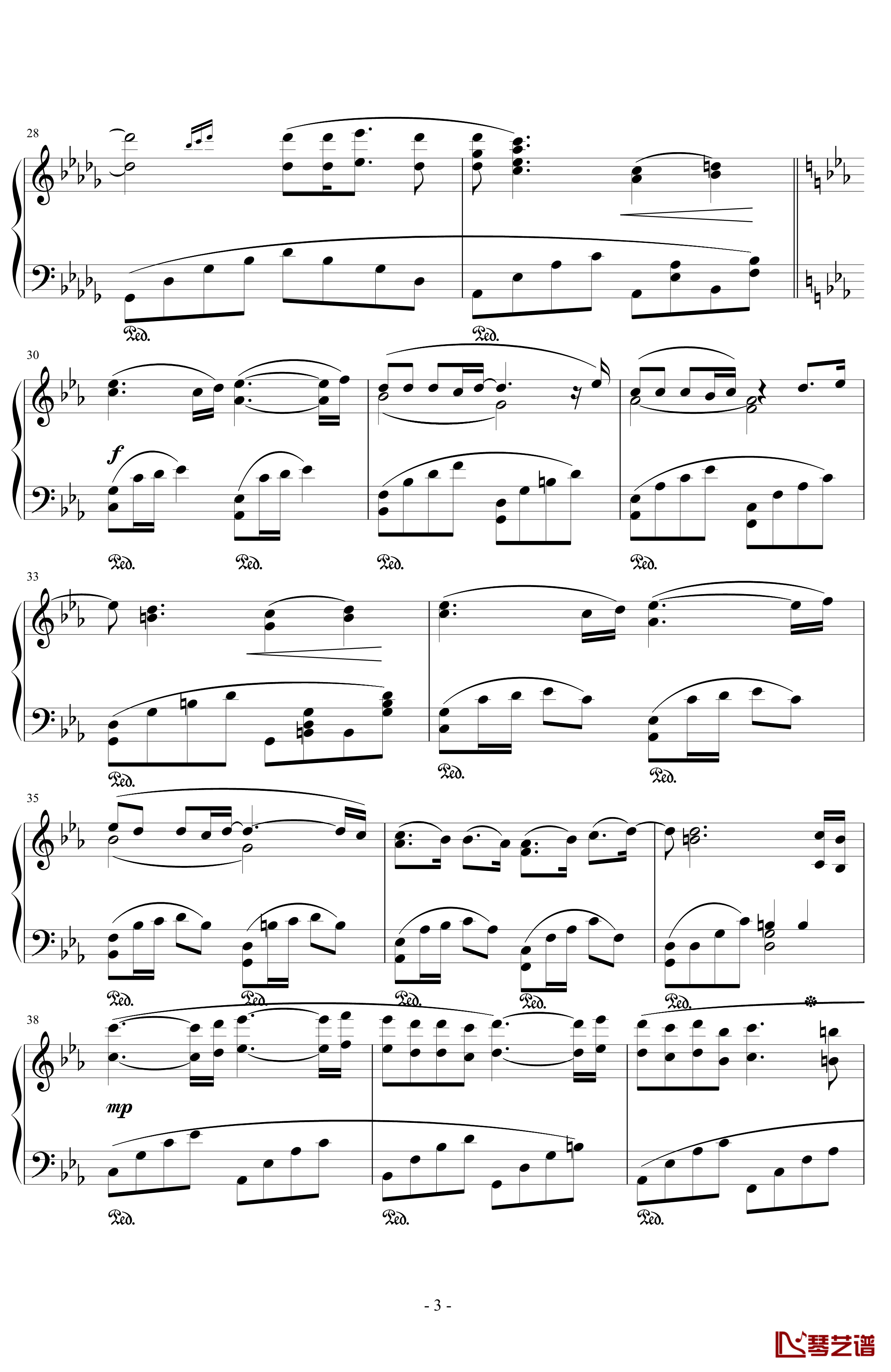 Isabel钢琴谱-IL DIVO3