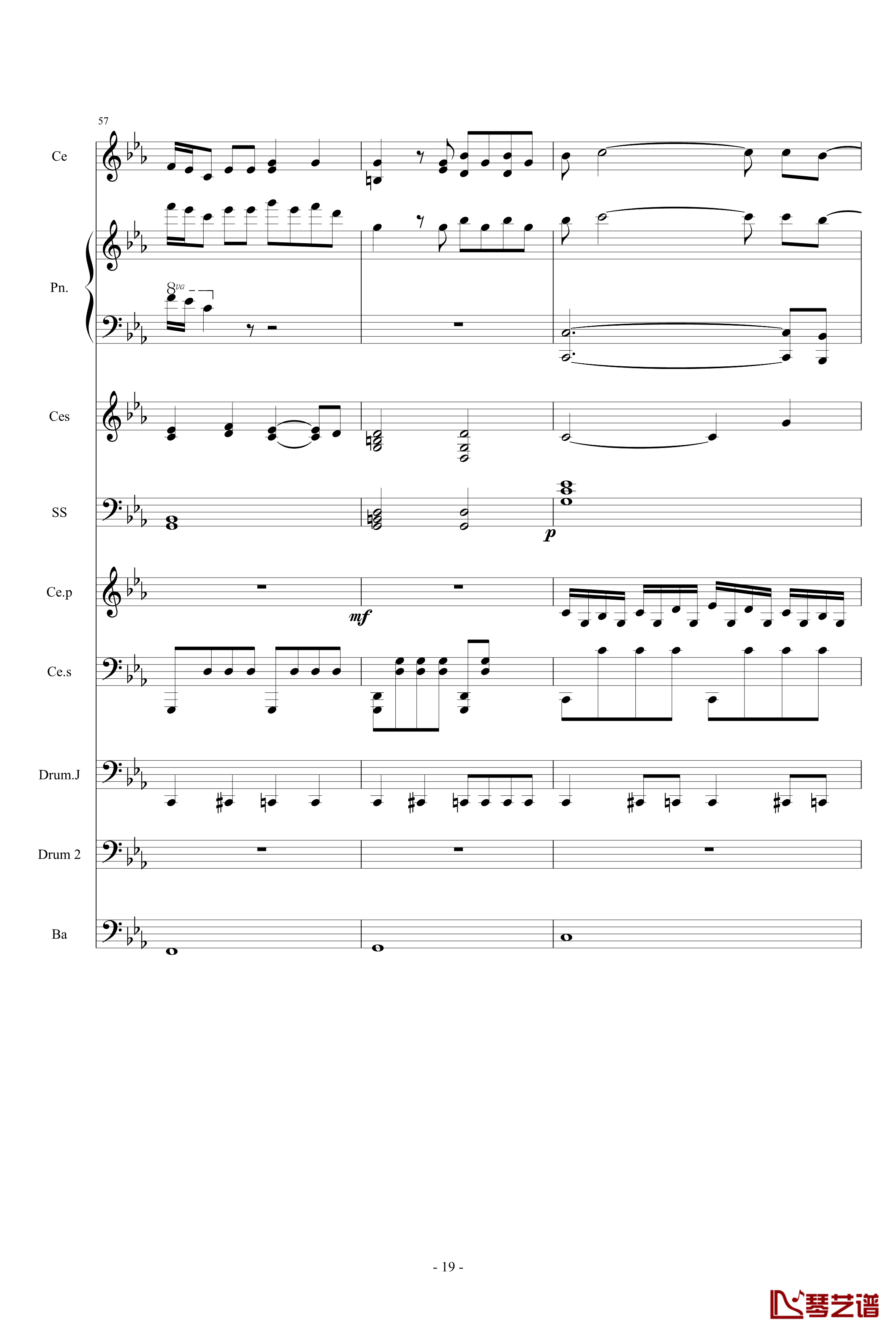 Rolling in the deep钢琴谱-钢琴&大提琴-Jon Schmidt19