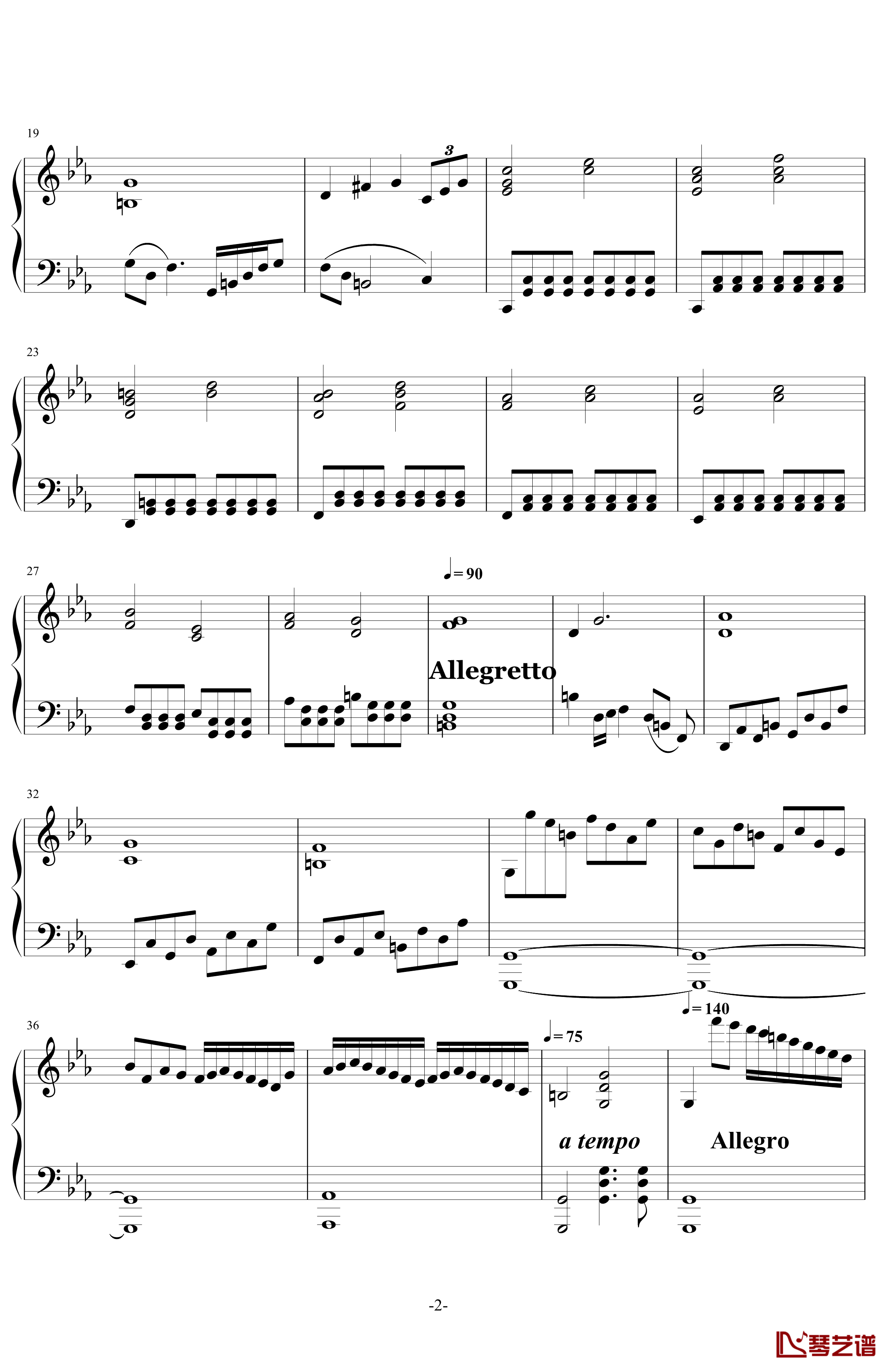C小调第一钢琴奏鸣曲第一乐章钢琴谱-ver 2011.6-舍勒七世2