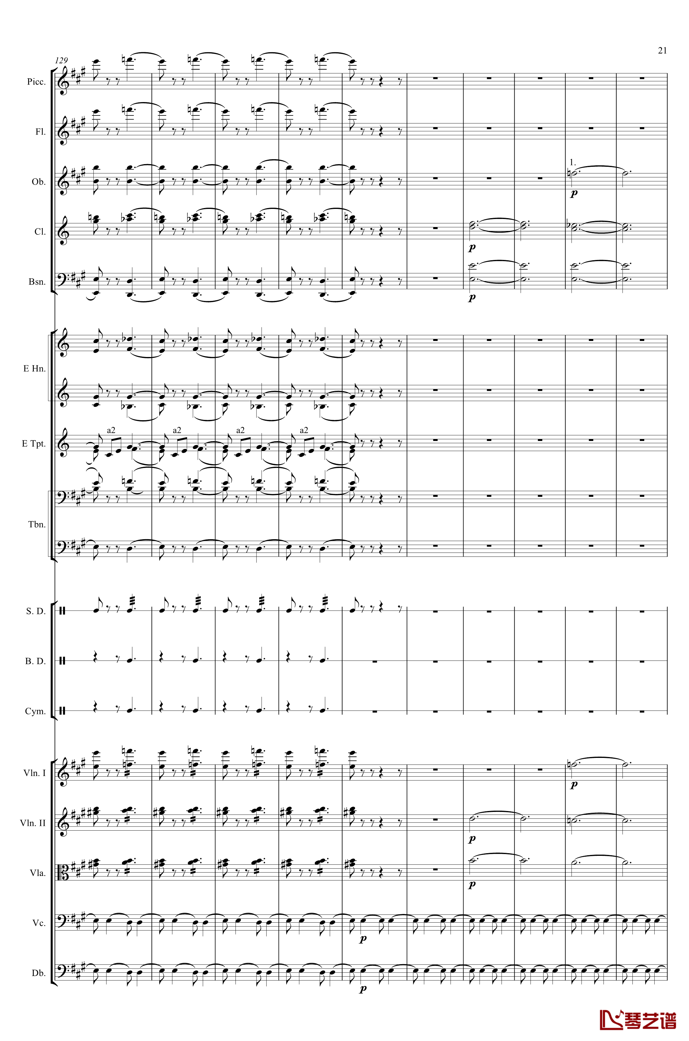 轻骑兵序曲钢琴谱-Franz von Suppe21