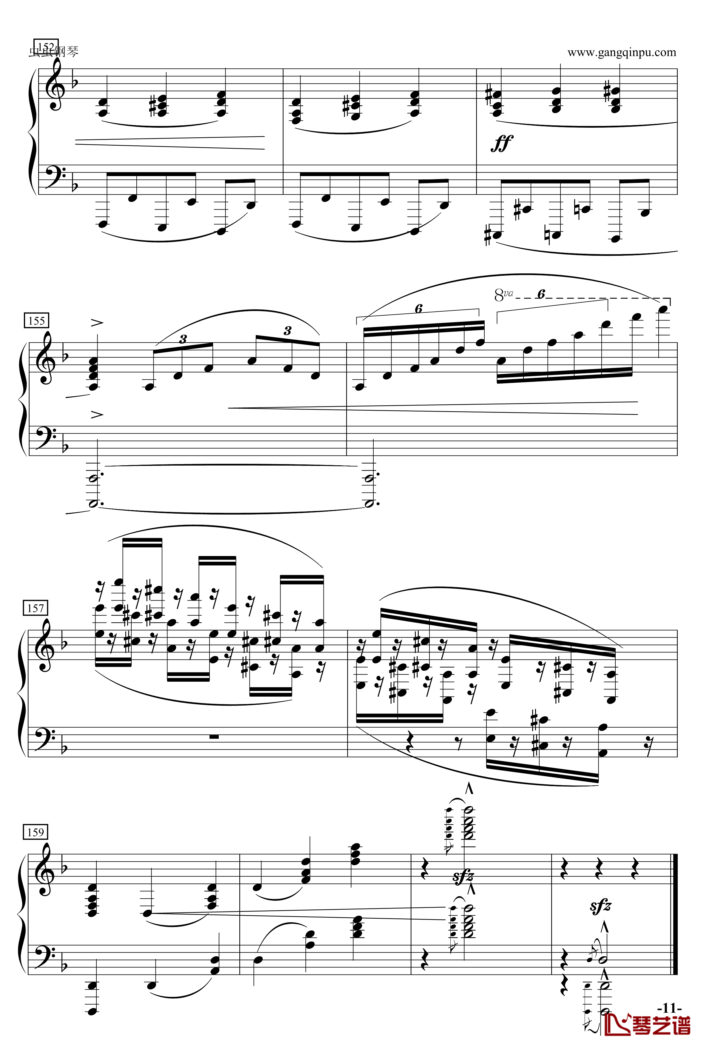 加勒比海盗主题曲钢琴谱-演奏改编版-克劳斯.巴代特11