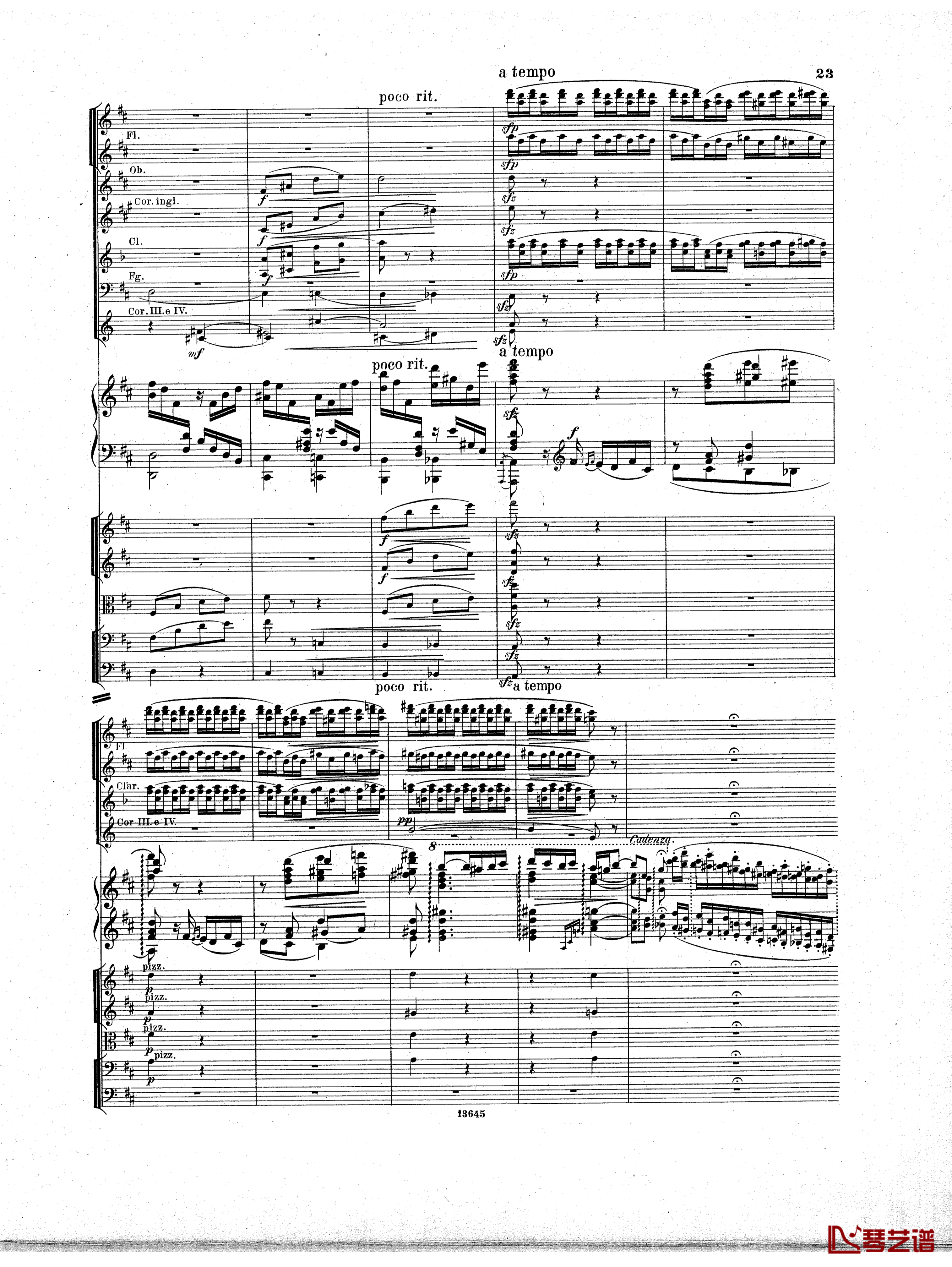 Lyapunov 降E小调第一钢琴协奏曲 Op.4钢琴谱-Lyapunov22