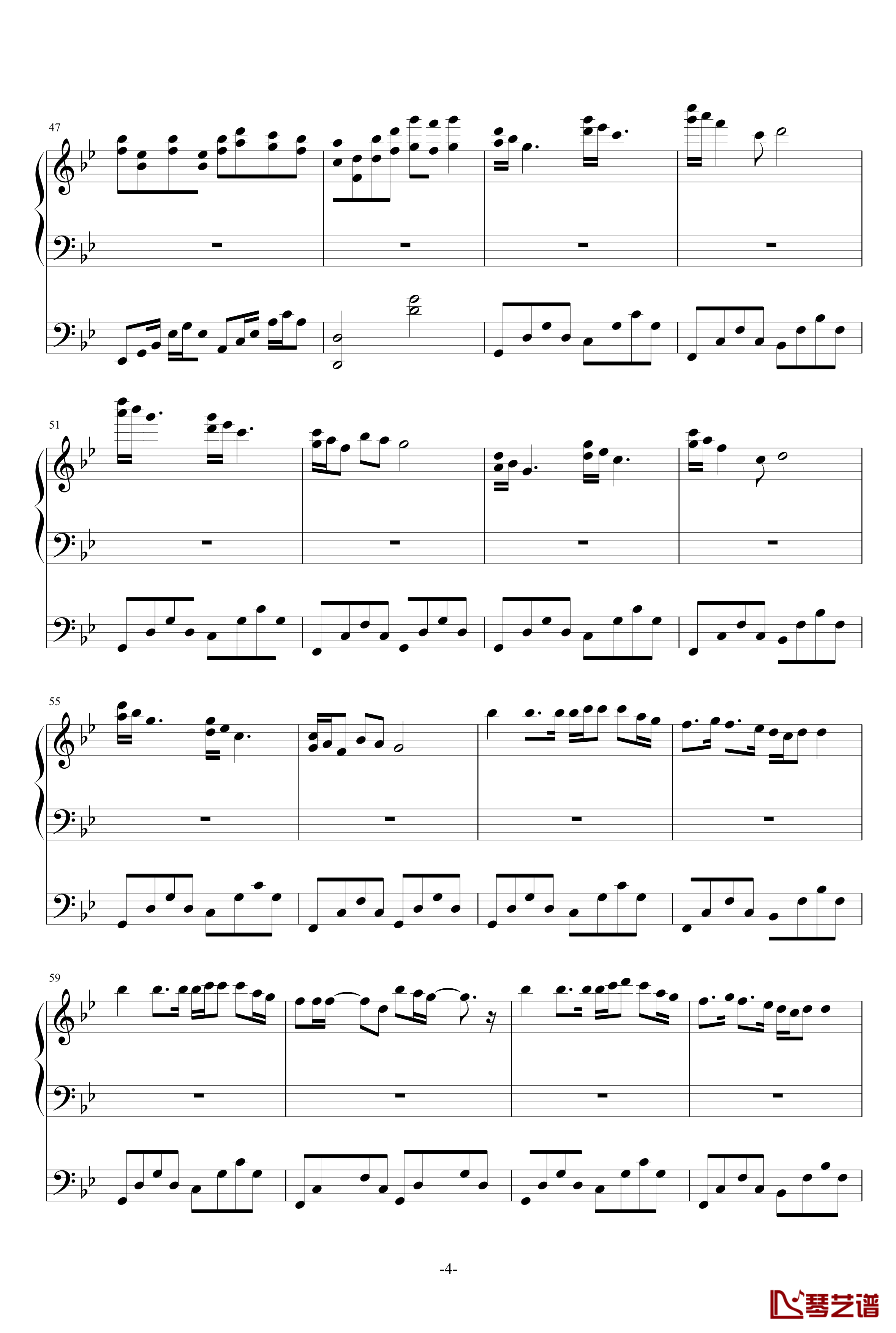 Dream of Croatia钢琴谱-马克西姆-Maksim·Mrvica4