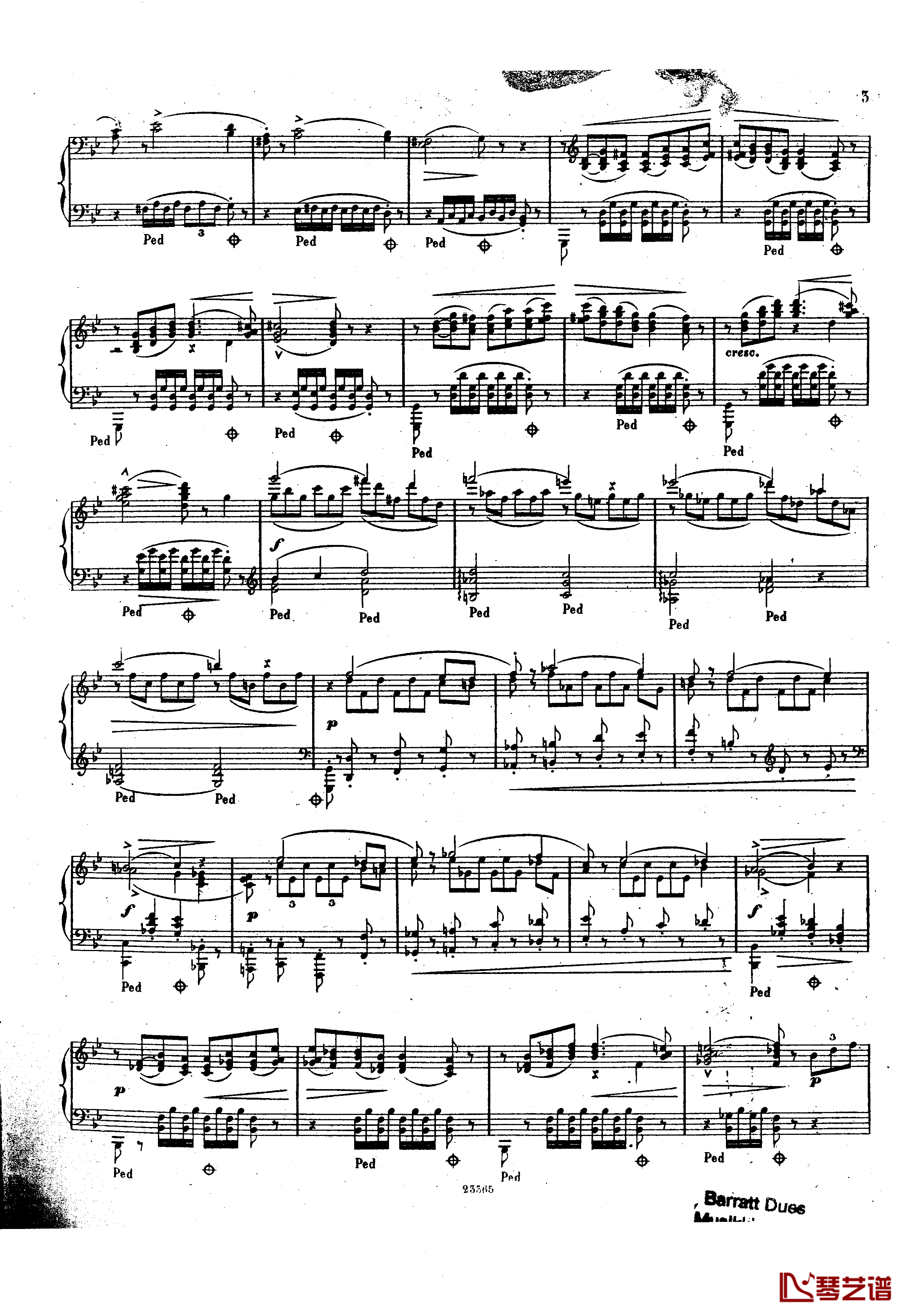 g小调钢琴协奏曲  Op.15钢琴谱-斯甘巴蒂3