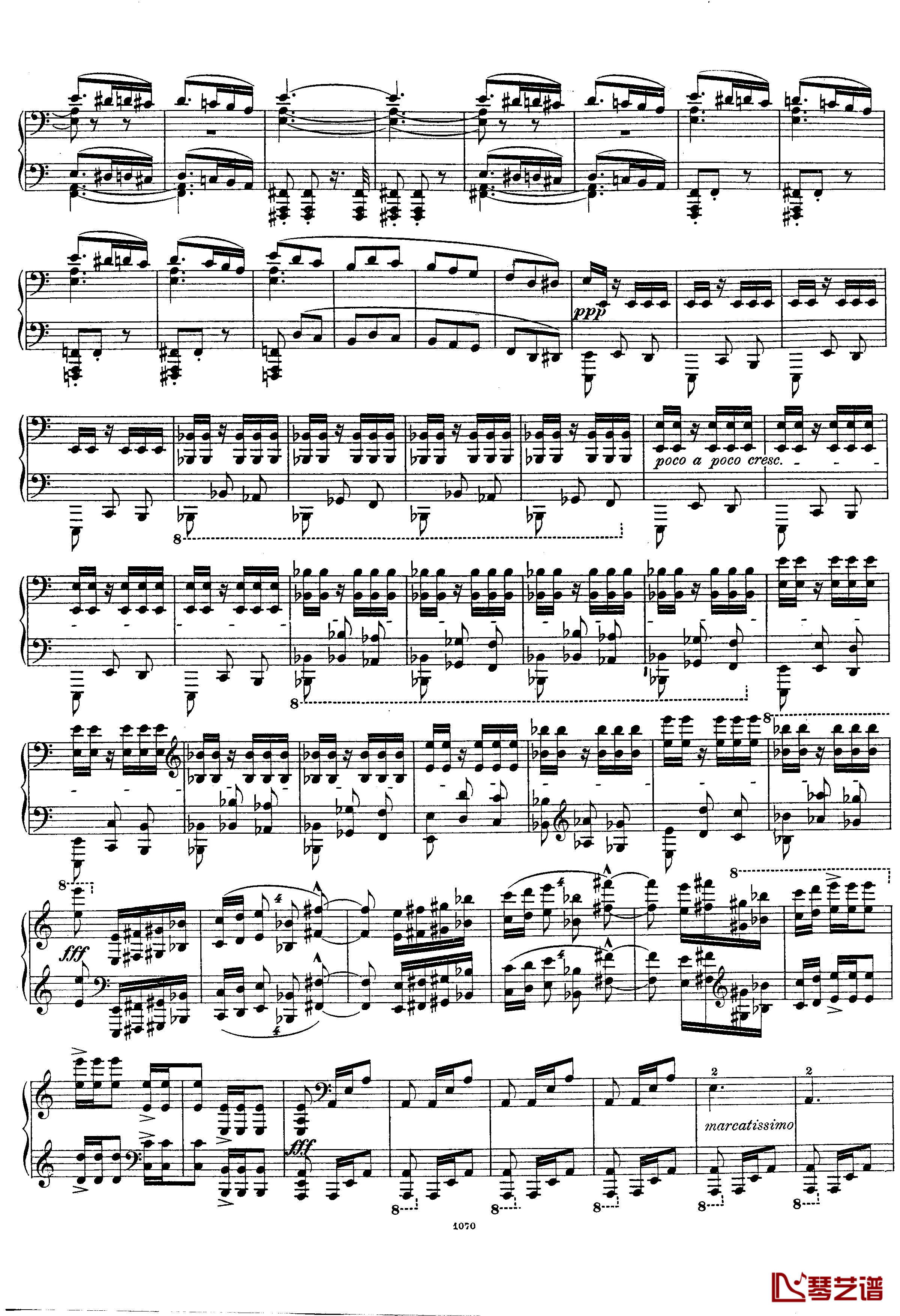 幽灵船Op.1钢琴谱-陶西格2