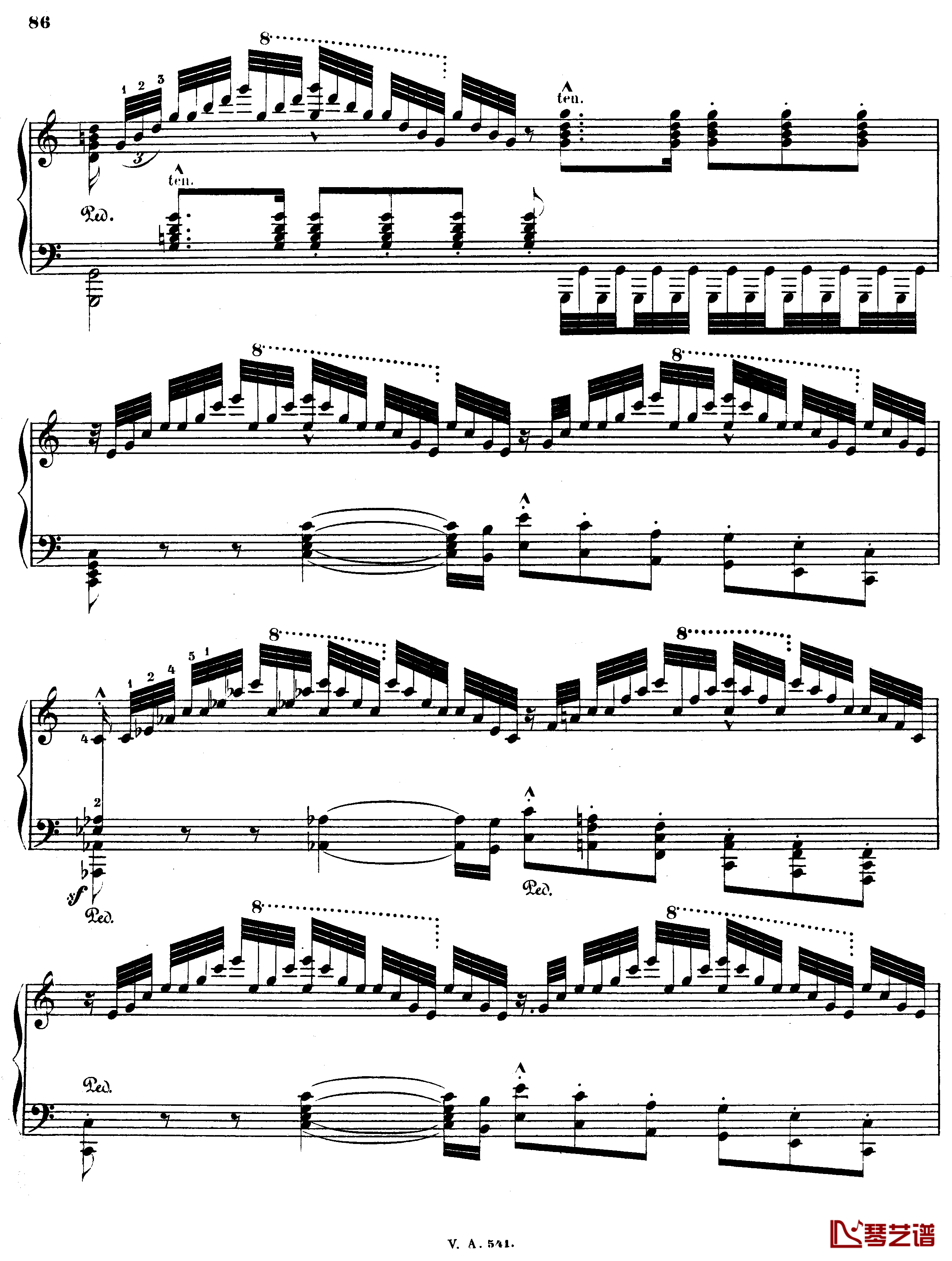 第三交响诗前奏曲钢琴谱-李斯特26