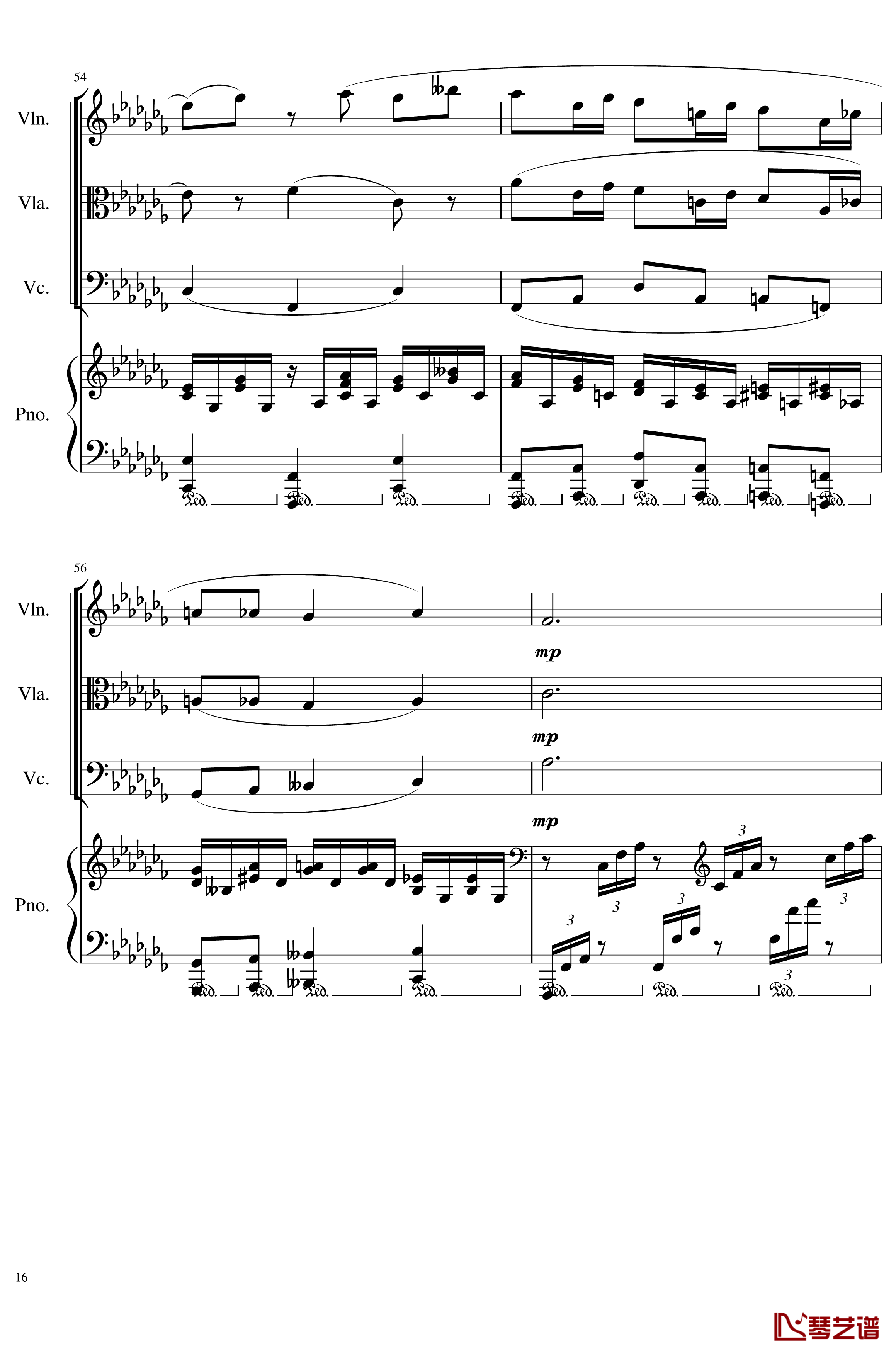 I love Minecraft, Op.96钢琴谱-一个球16