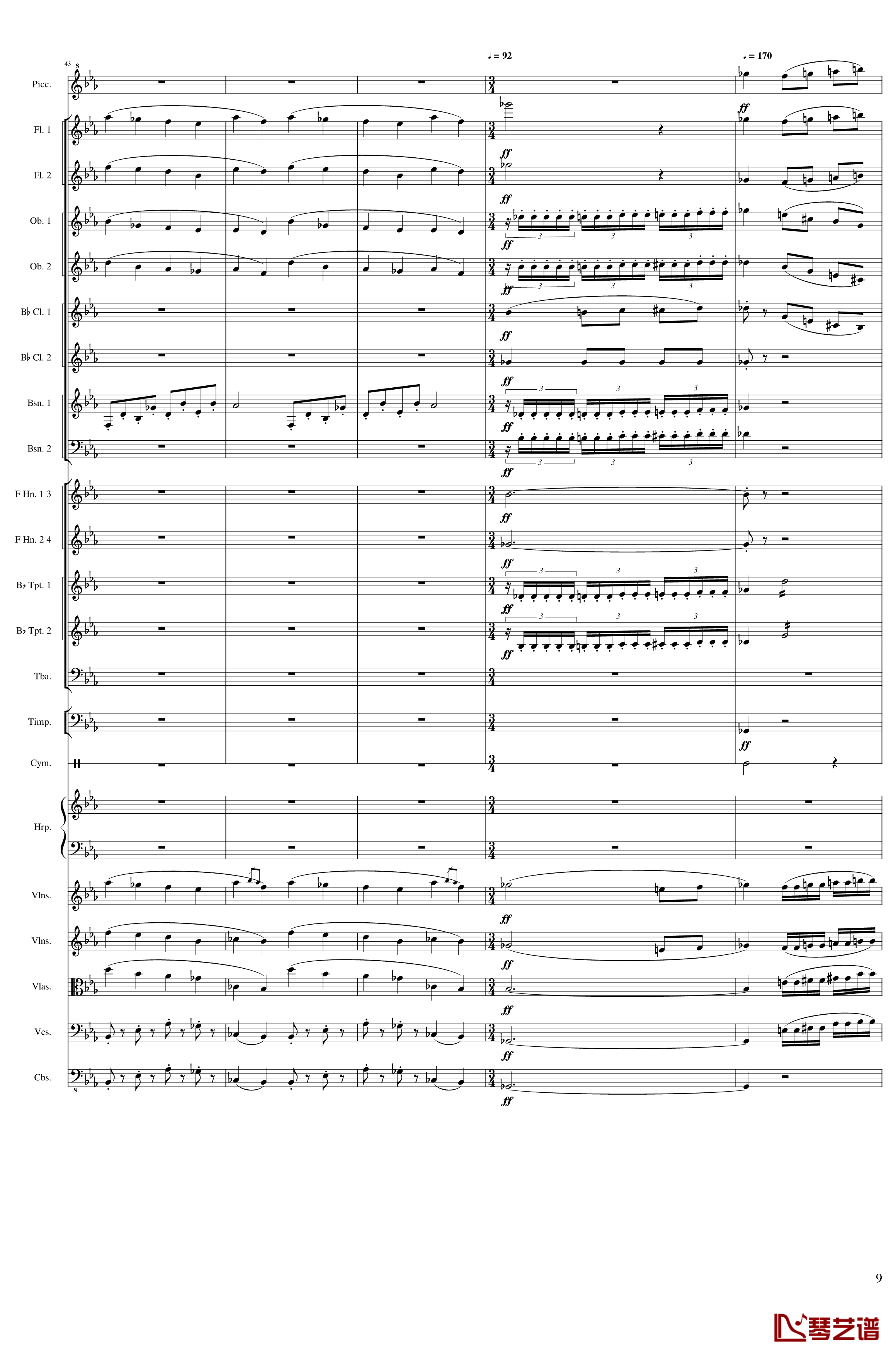 Symphonic Poem No.2, Op.65钢琴谱-一个球9