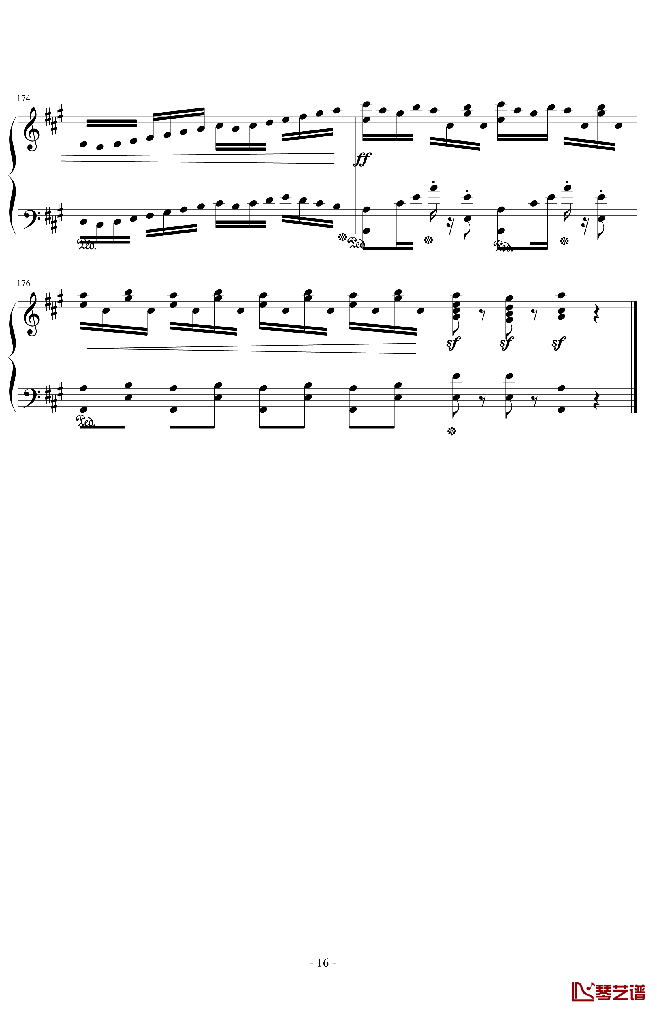 A大调钢琴奏鸣曲钢琴谱-第一乐章-.伊dên-H1716