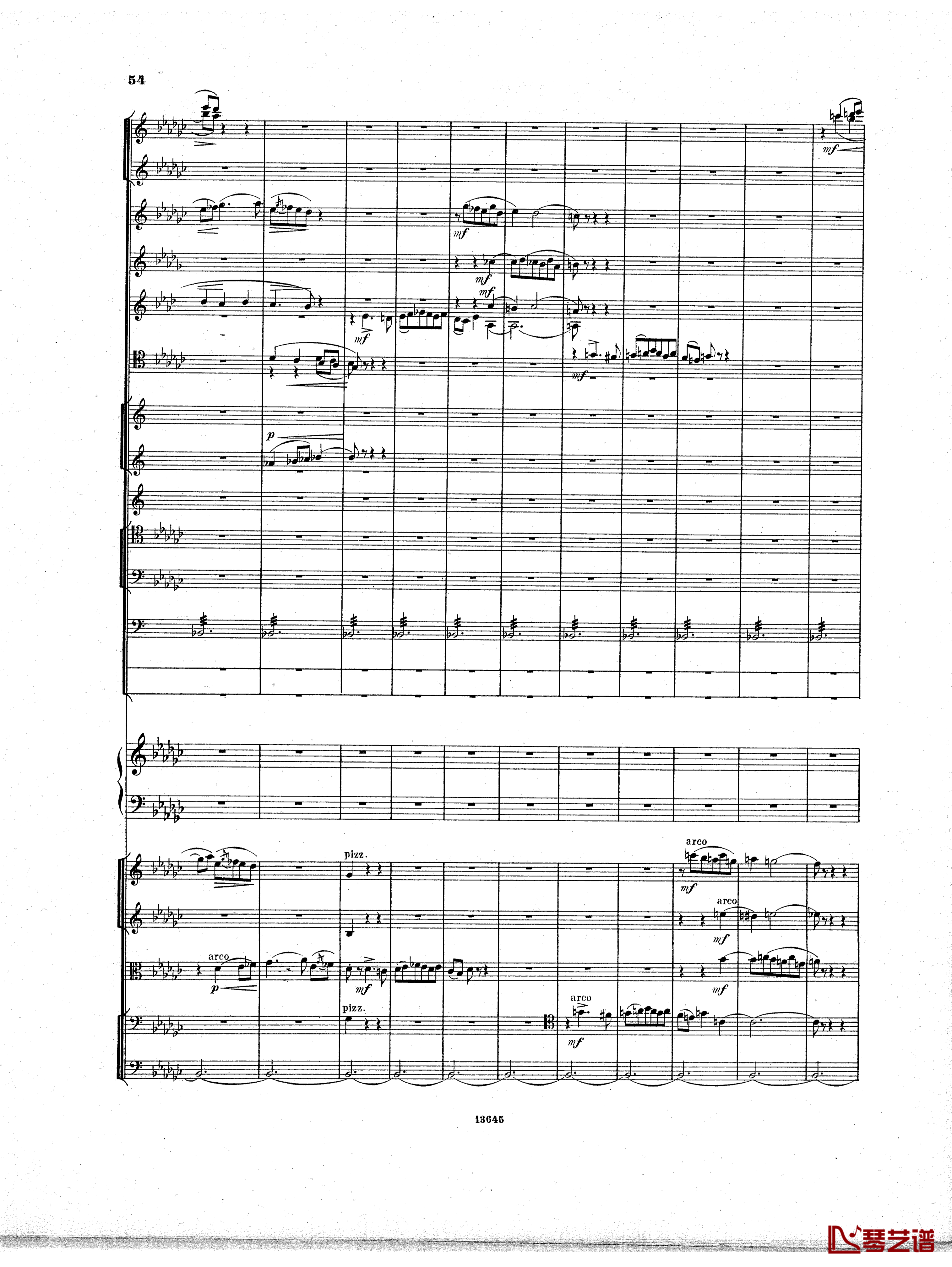 Lyapunov 降E小调第一钢琴协奏曲 Op.4钢琴谱-Lyapunov53