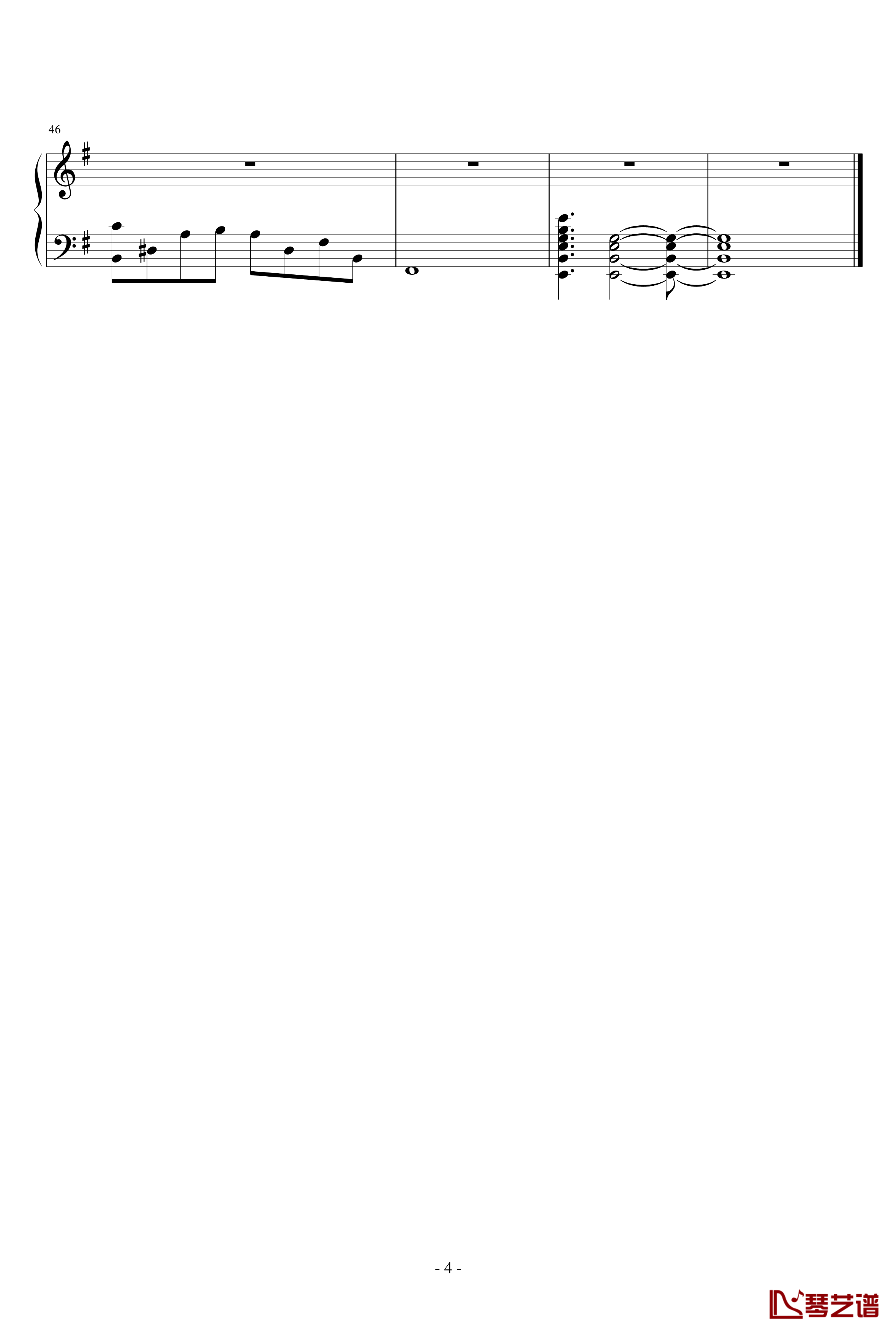 前奏曲#8钢琴谱-e minor-hardy4194