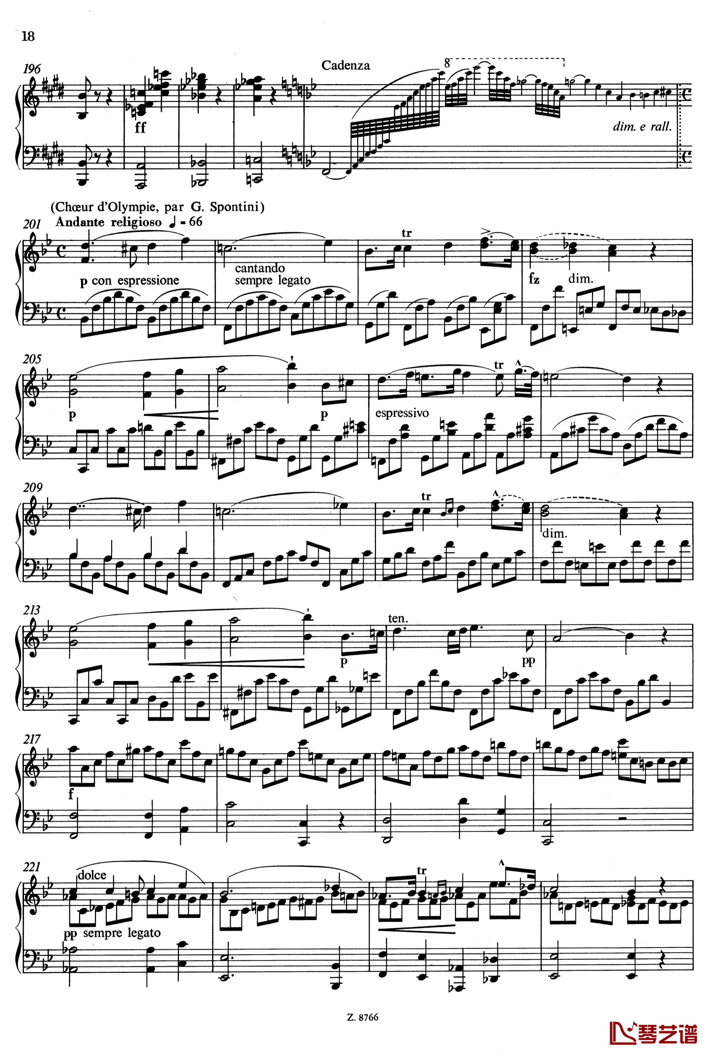 罗西尼主题华丽即兴曲钢琴谱-S.150-李斯特7