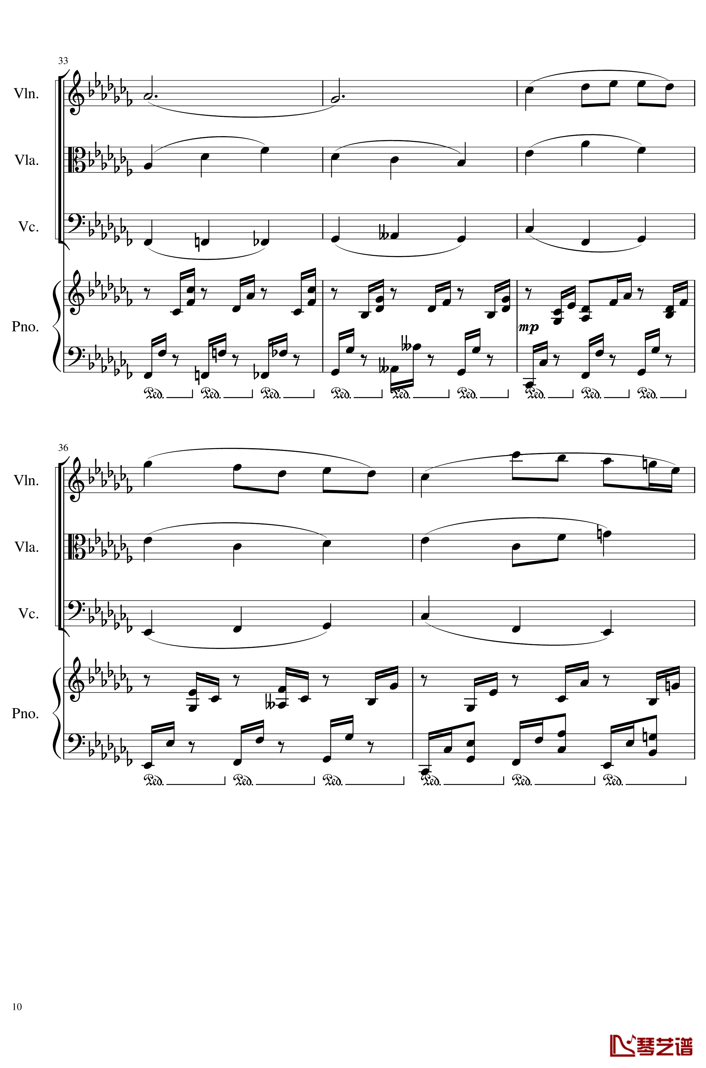 I love Minecraft, Op.96钢琴谱-一个球10