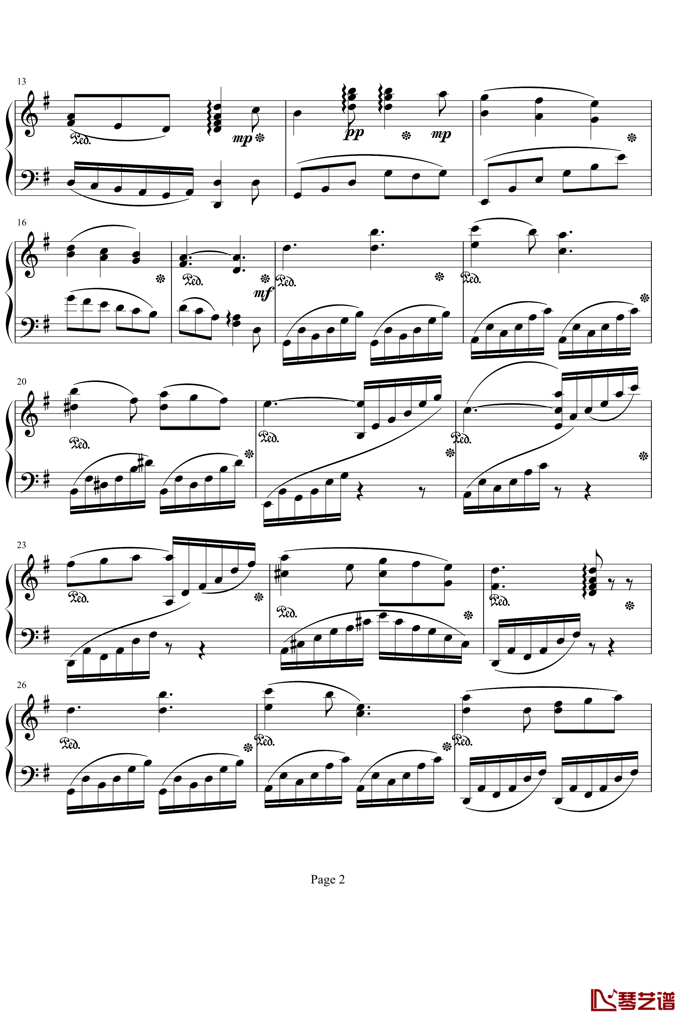 小奏鸣曲钢琴谱-C大调-项道荣2