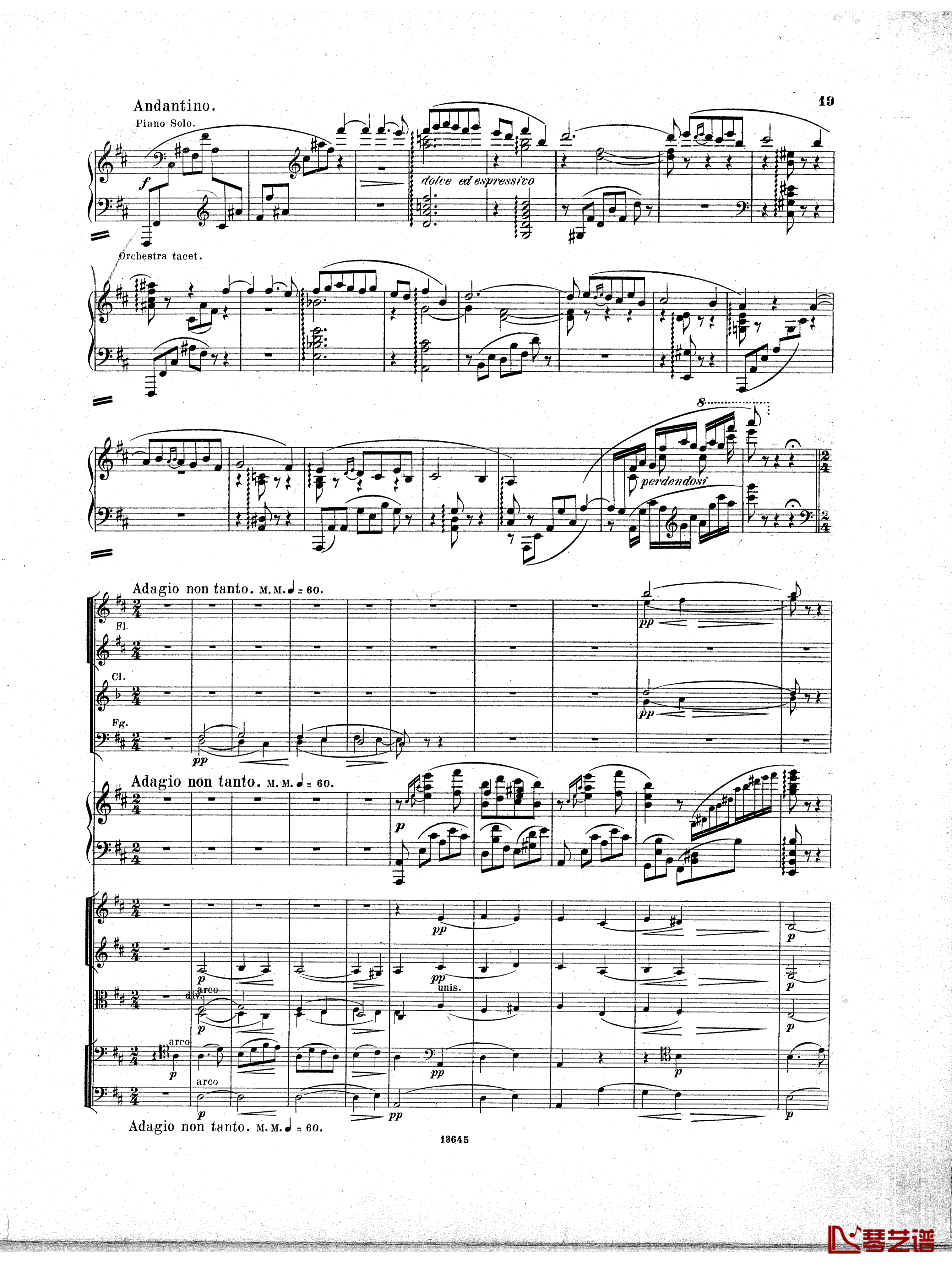Lyapunov 降E小调第一钢琴协奏曲 Op.4钢琴谱-Lyapunov18