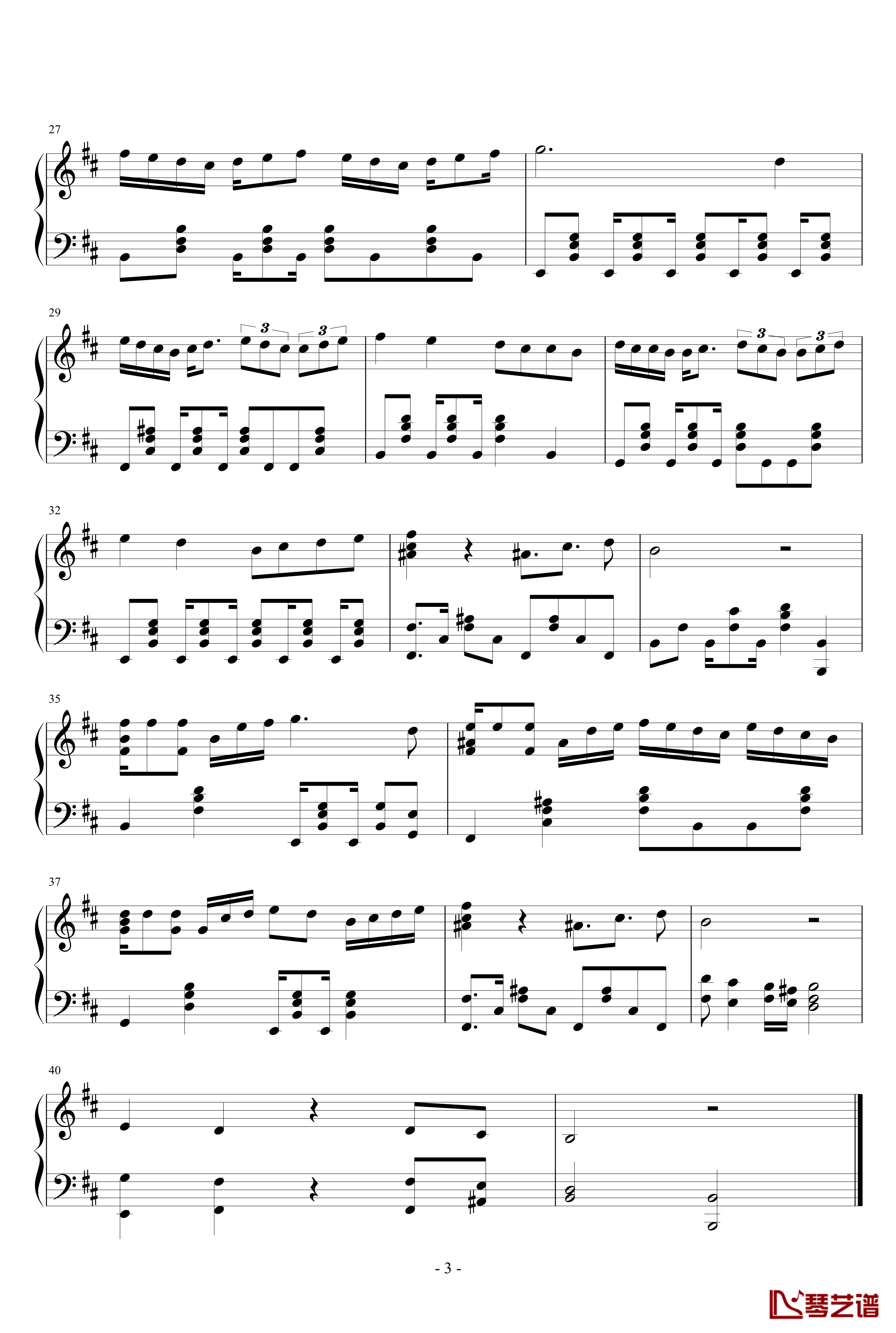 短篇钢琴谱-heimoxing3