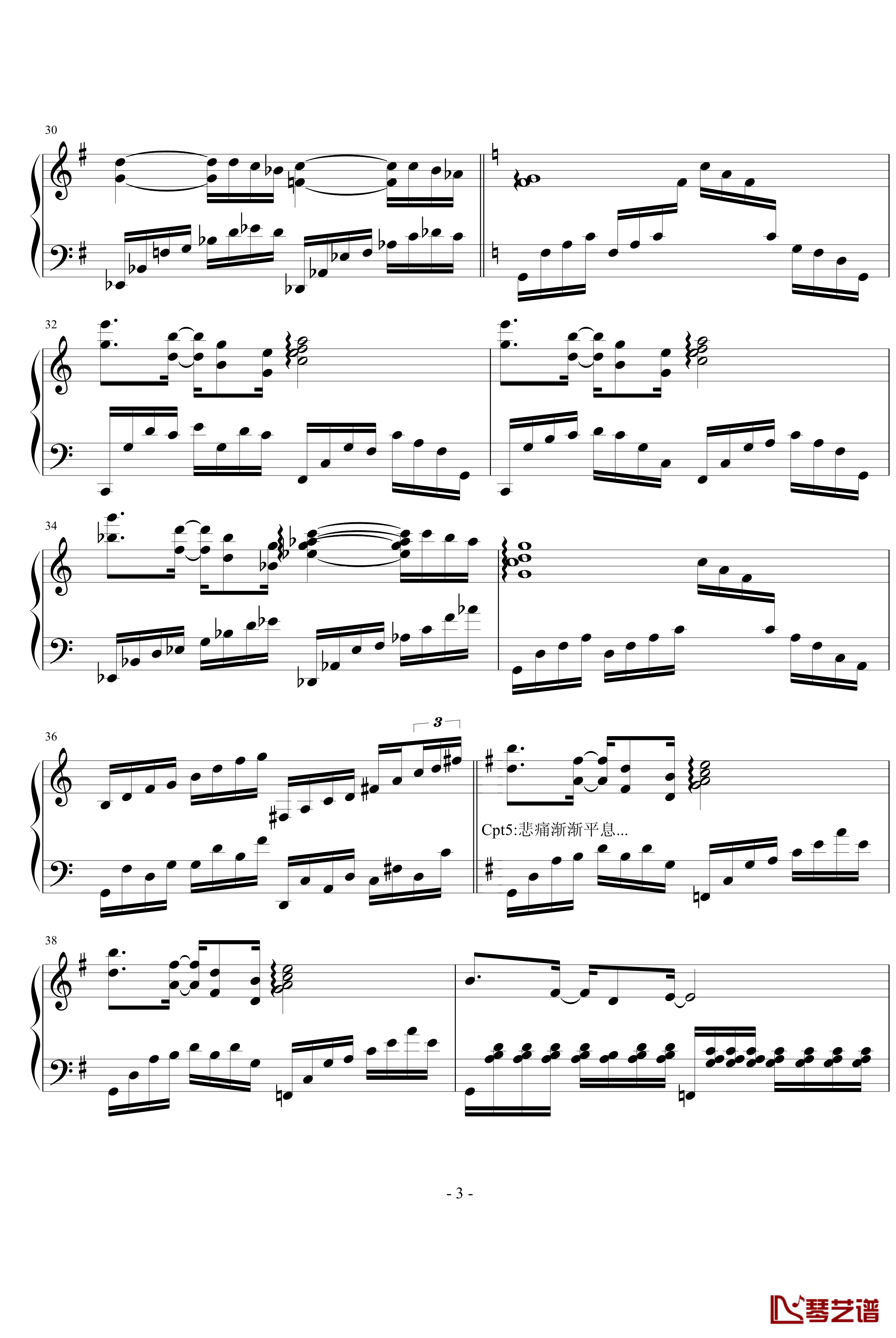 老光棍的痛钢琴谱-光棍组曲vol.3-乱按流之三-钢琴叫兽3