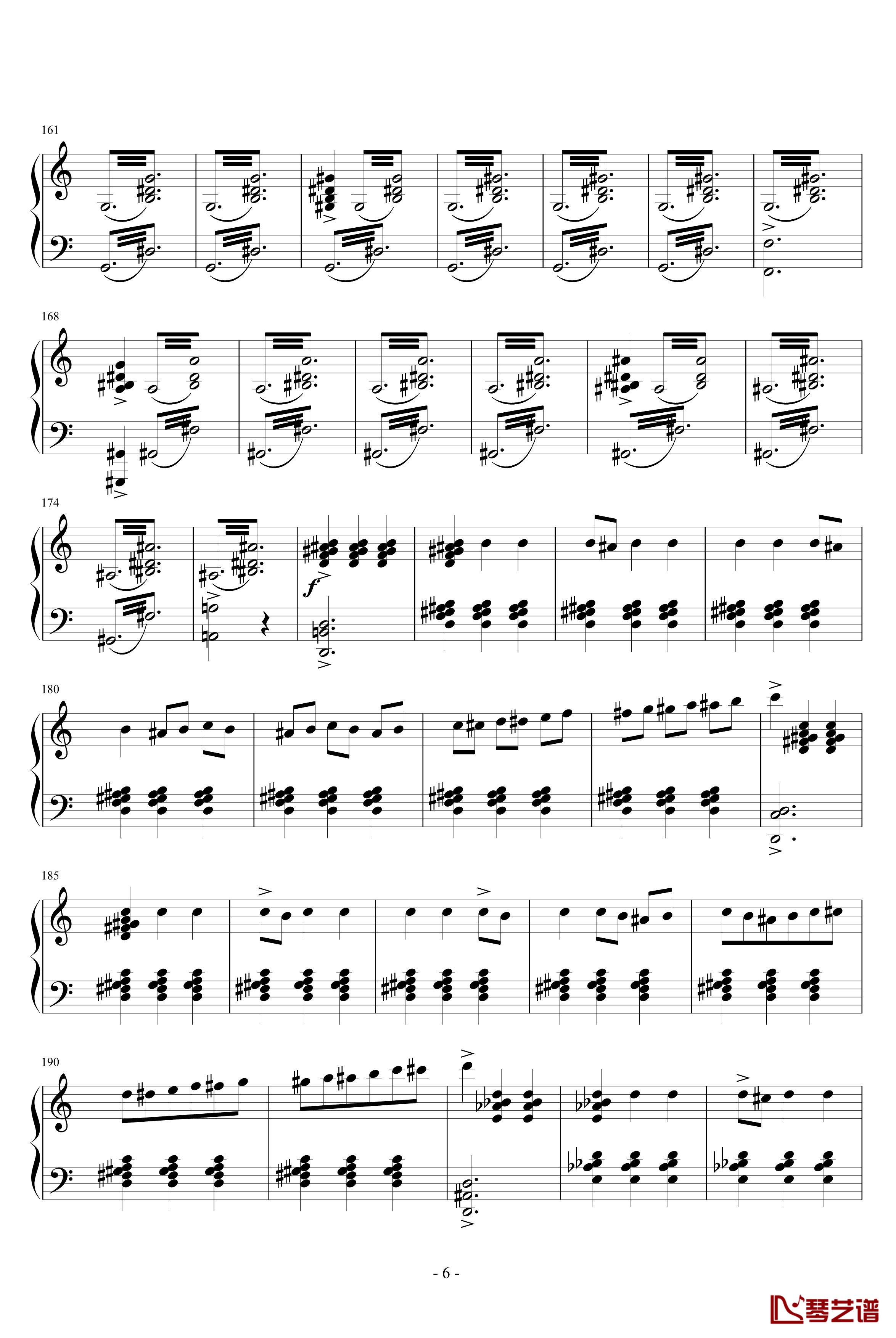 巴隆尼斯之舞钢琴谱-马克西姆-Maksim·Mrvica6