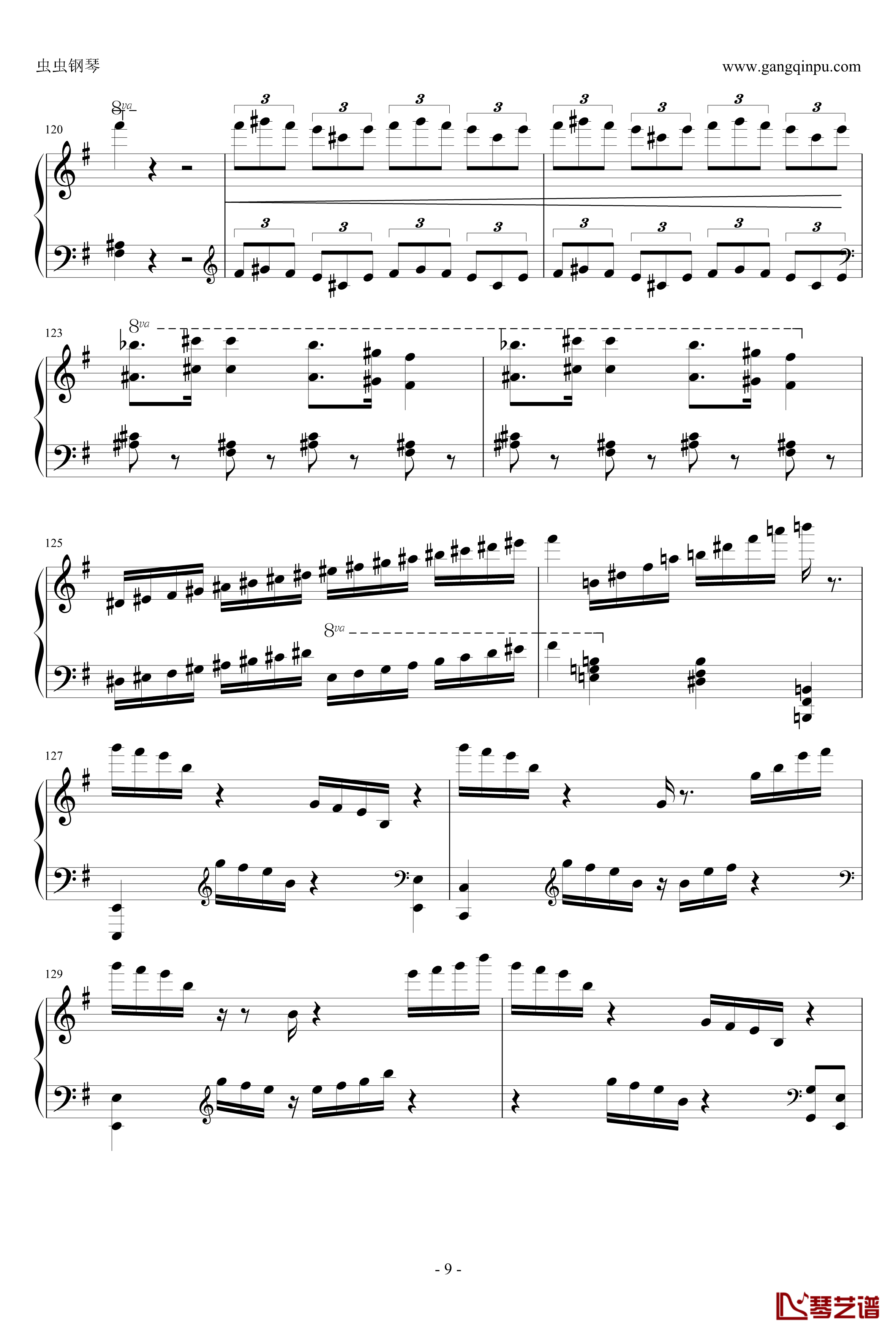 New World Concerto钢琴谱-新世界钢琴协奏曲-马克西姆演奏版本-Maksim·Mrvica9
