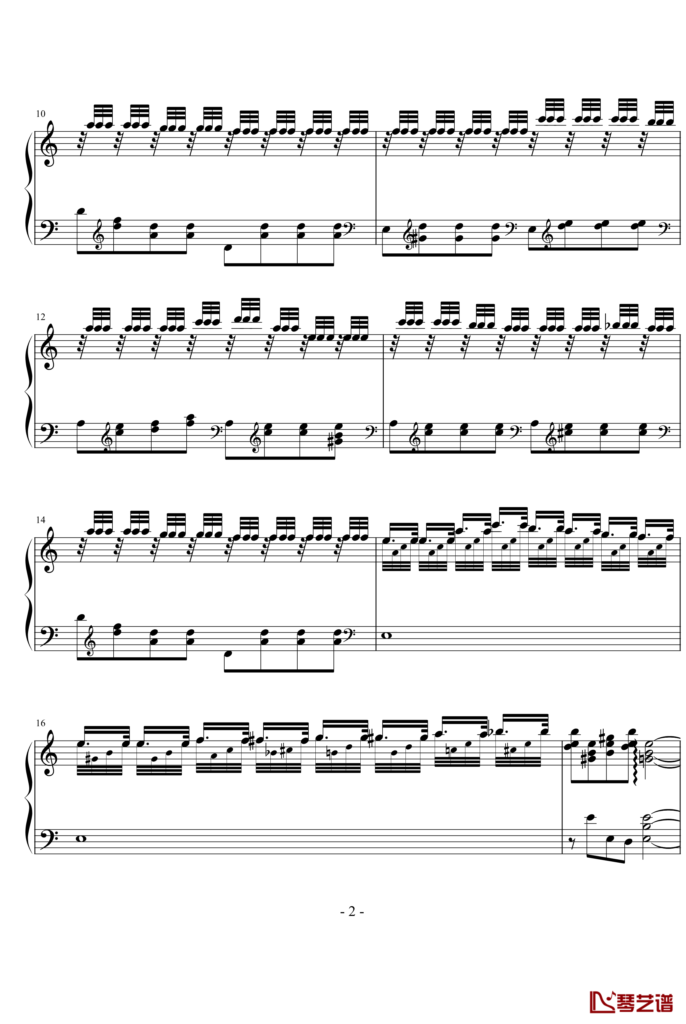 Pianto Dell Amante钢琴谱-未知分类2