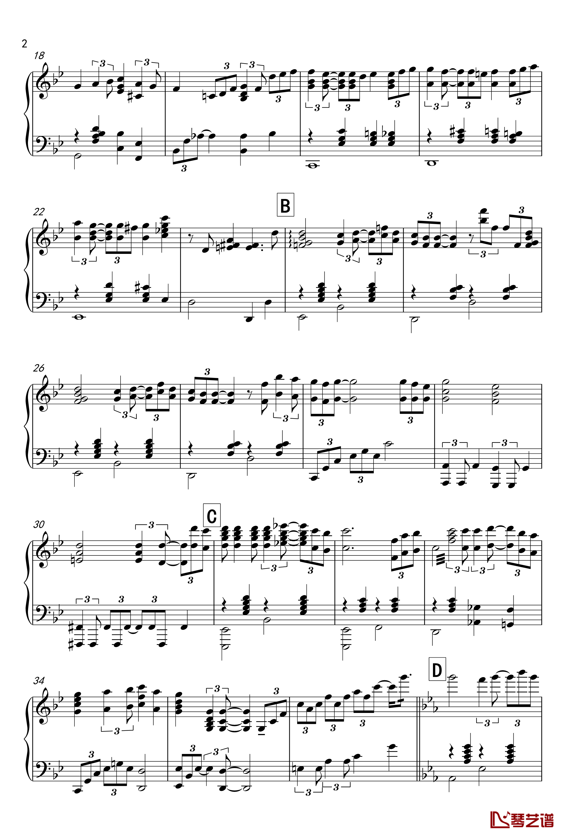 Capriccio grottesca钢琴谱-半璧2