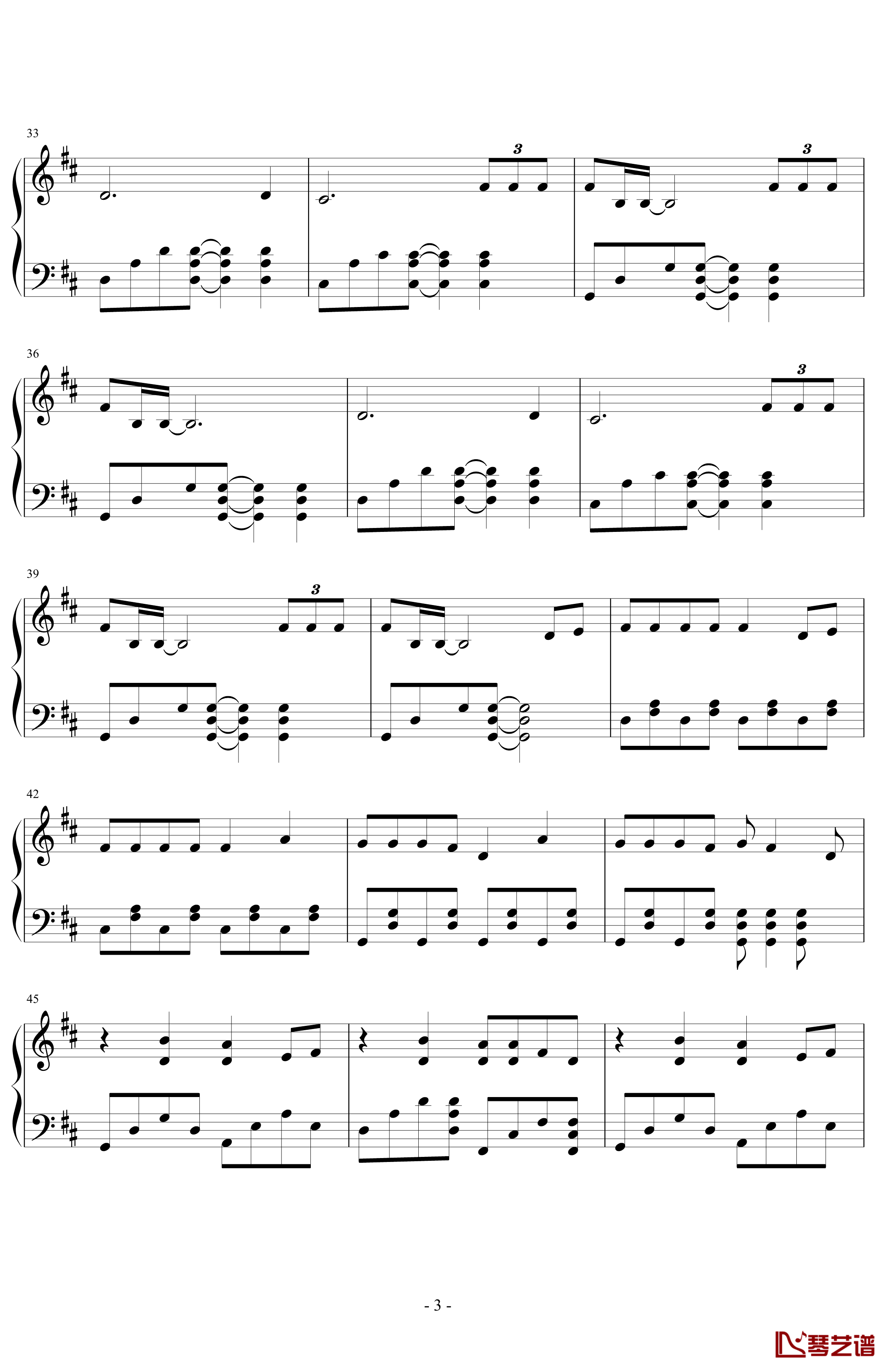 whataya want from me钢琴谱-Adam Lambert3
