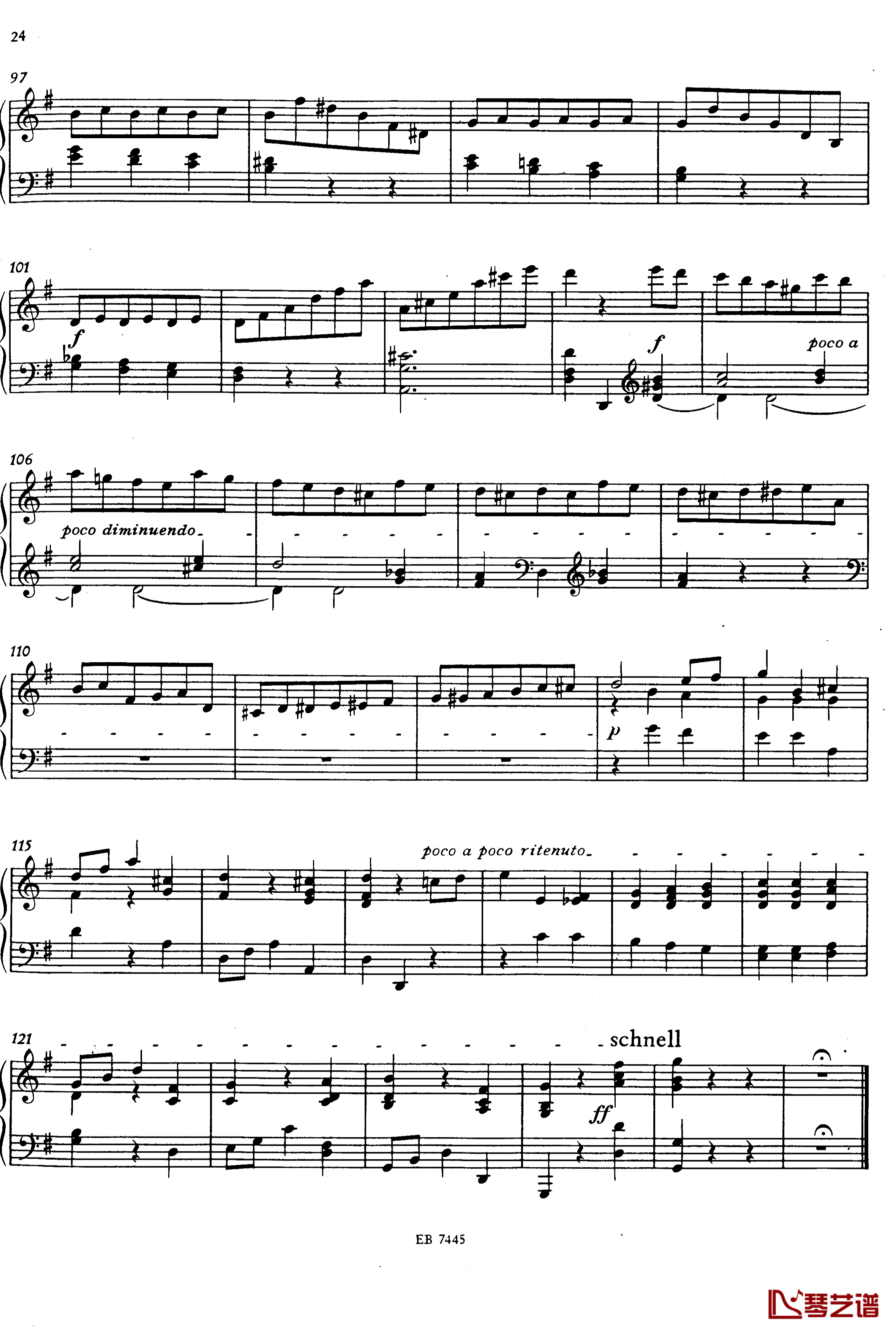 g小调钢琴奏鸣曲钢琴谱-舒曼-克拉拉16
