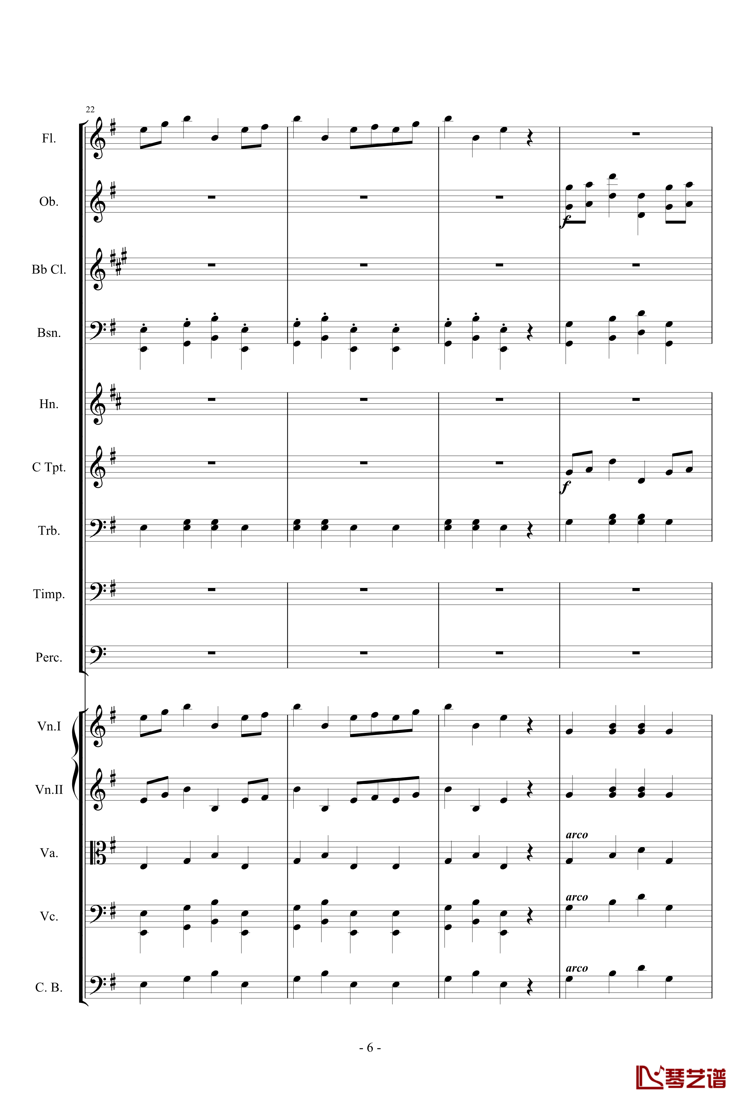 愤怒的小鸟交响曲第一乐章Op.5 no.1钢琴谱-105725786