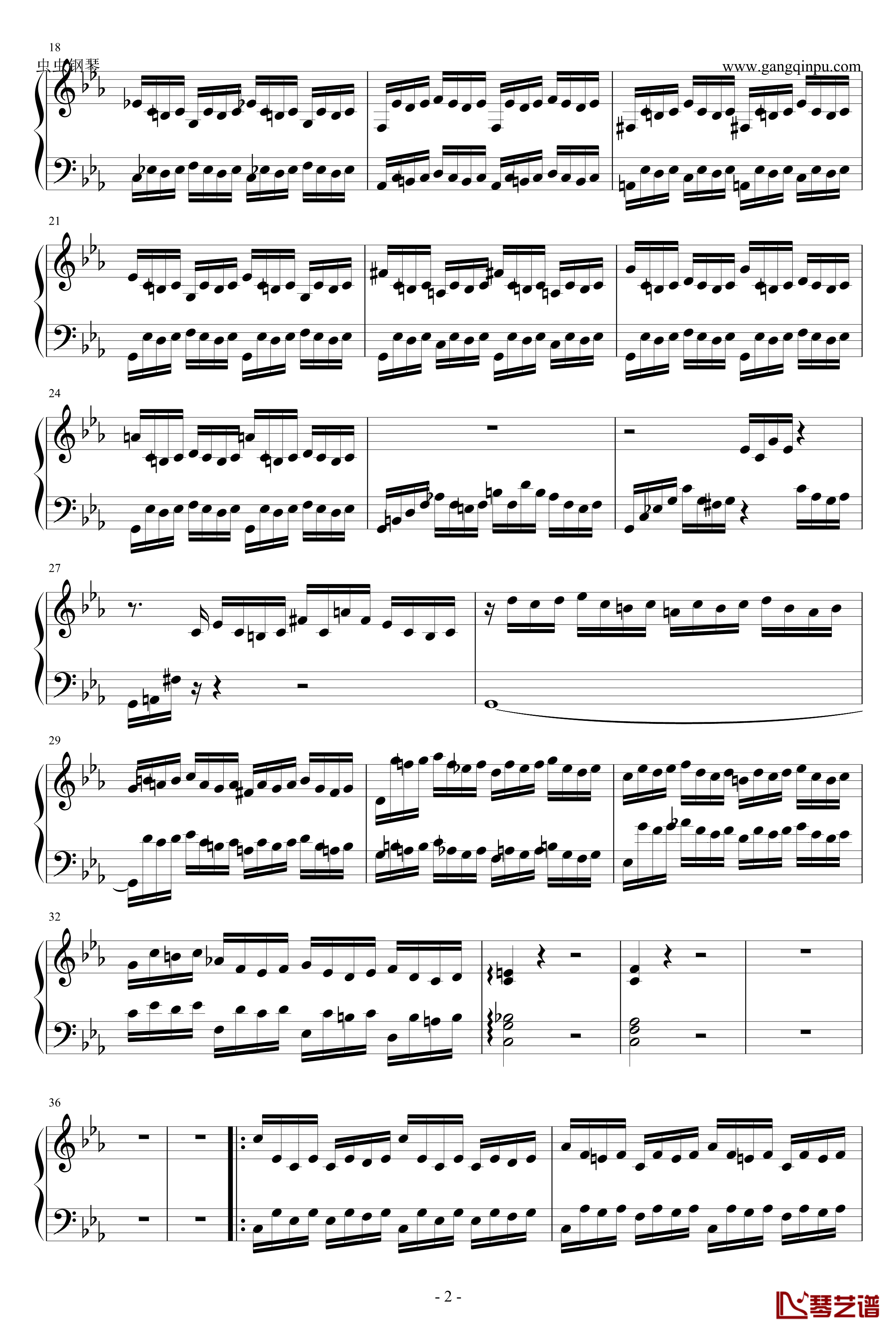 Prelude in C钢琴谱-马克西姆maksim-Maksim·Mrvica2
